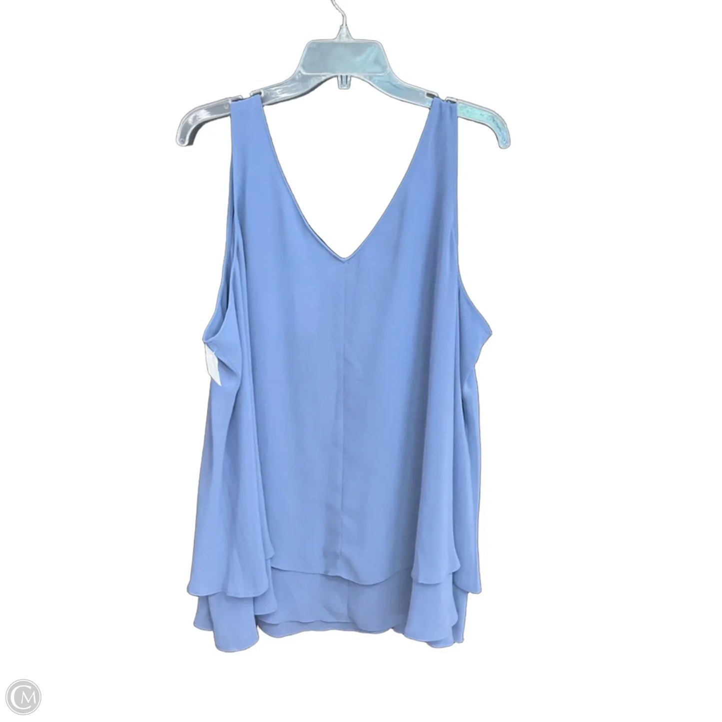 Top Sleeveless By Lane Bryant In Blue, Size: 2x