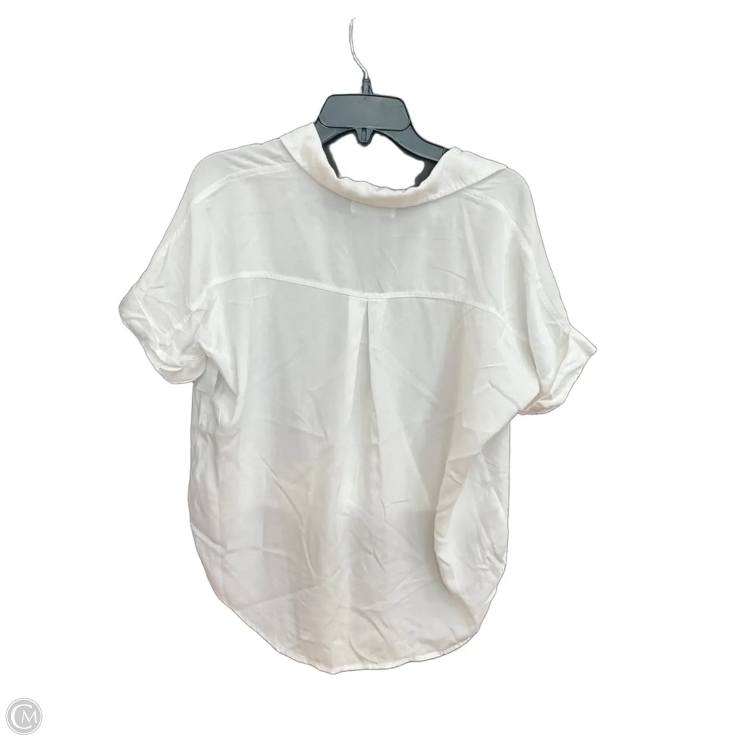 Top Short Sleeve By Lou And Grey In White, Size: S