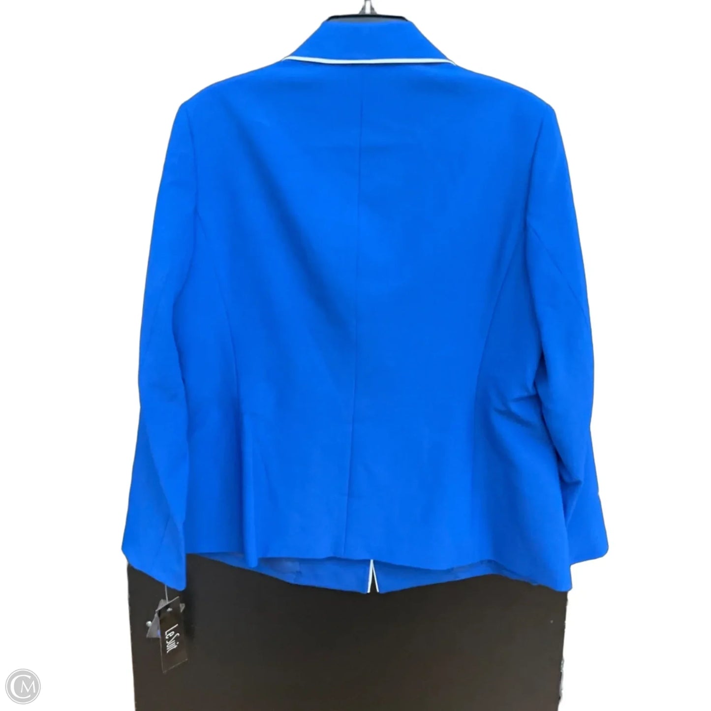 Blazer By Le Suit In Blue, Size: Xl