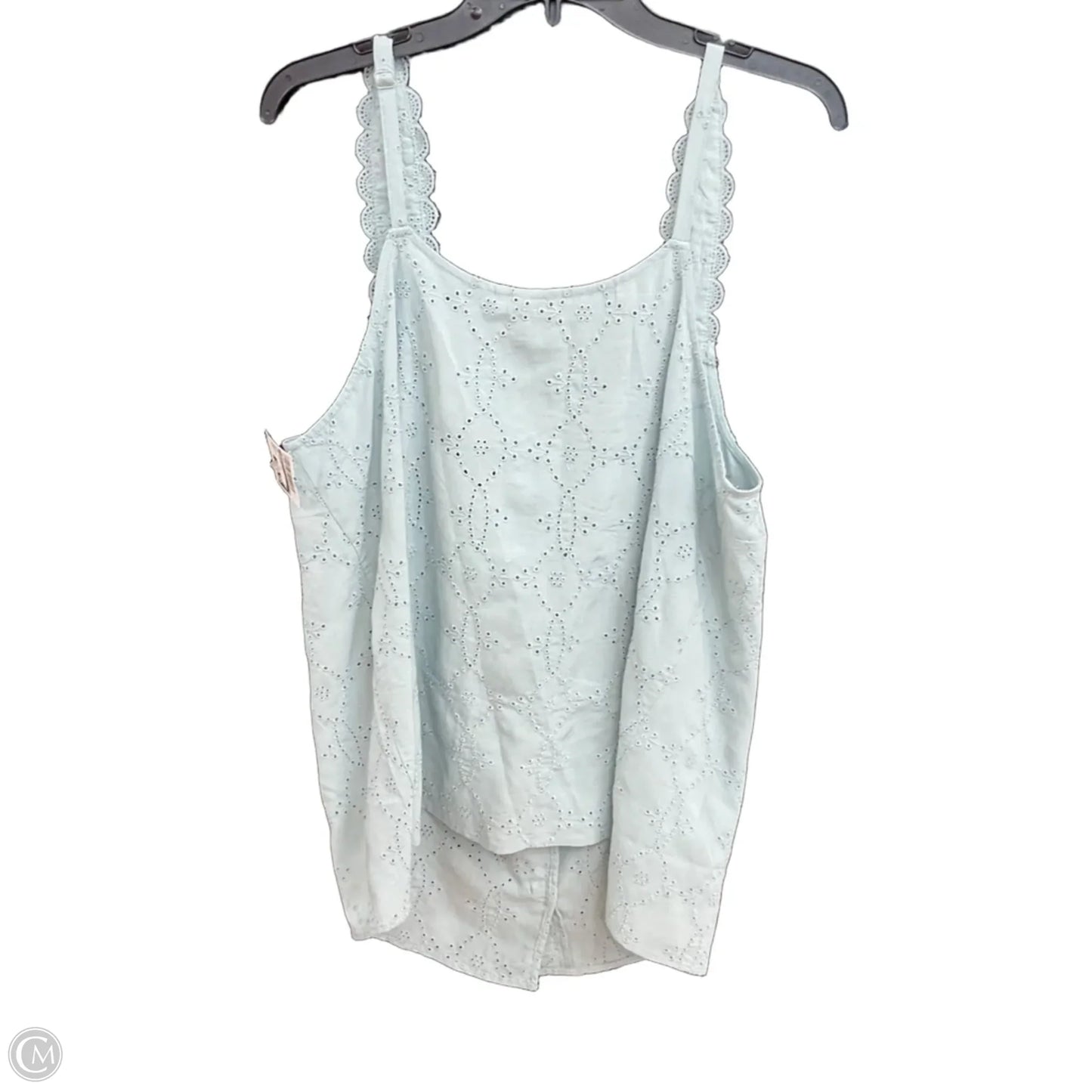 Top Sleeveless By Torrid In Blue, Size: L