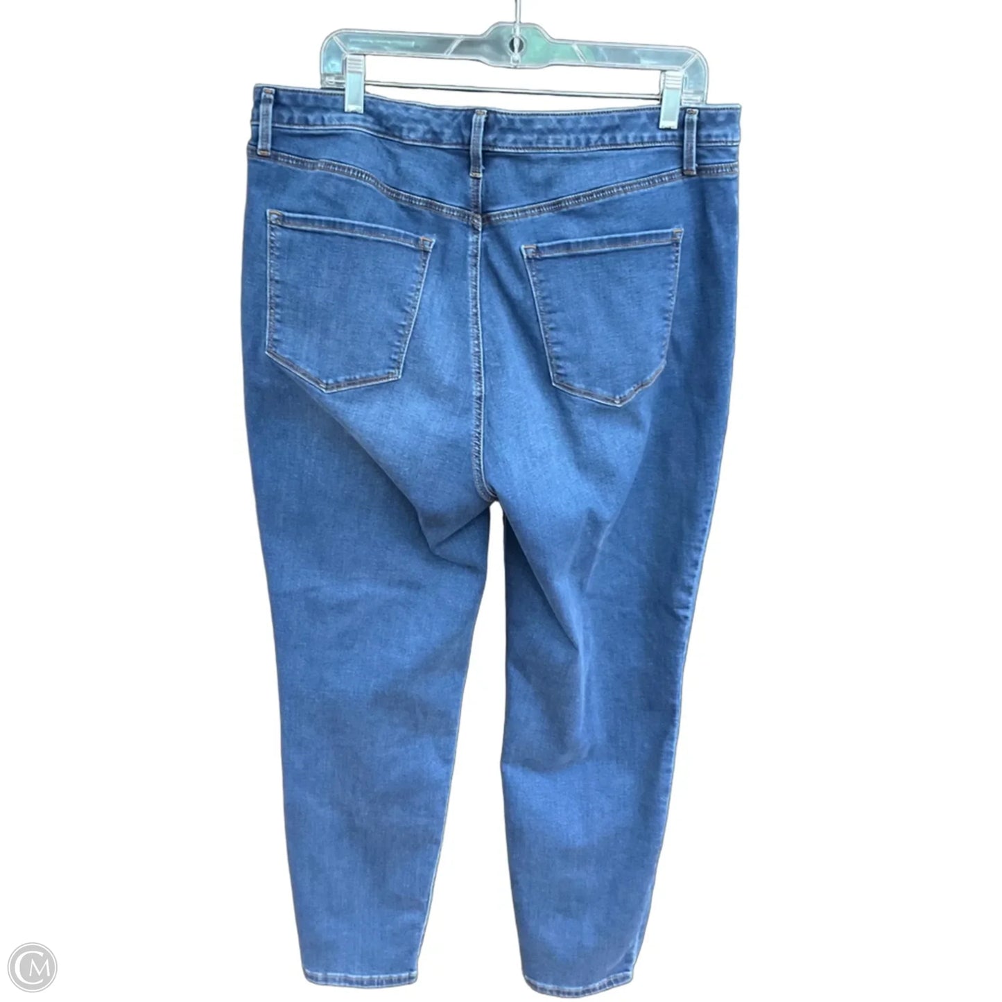 Jeans Skinny By Talbots In Blue, Size: 16