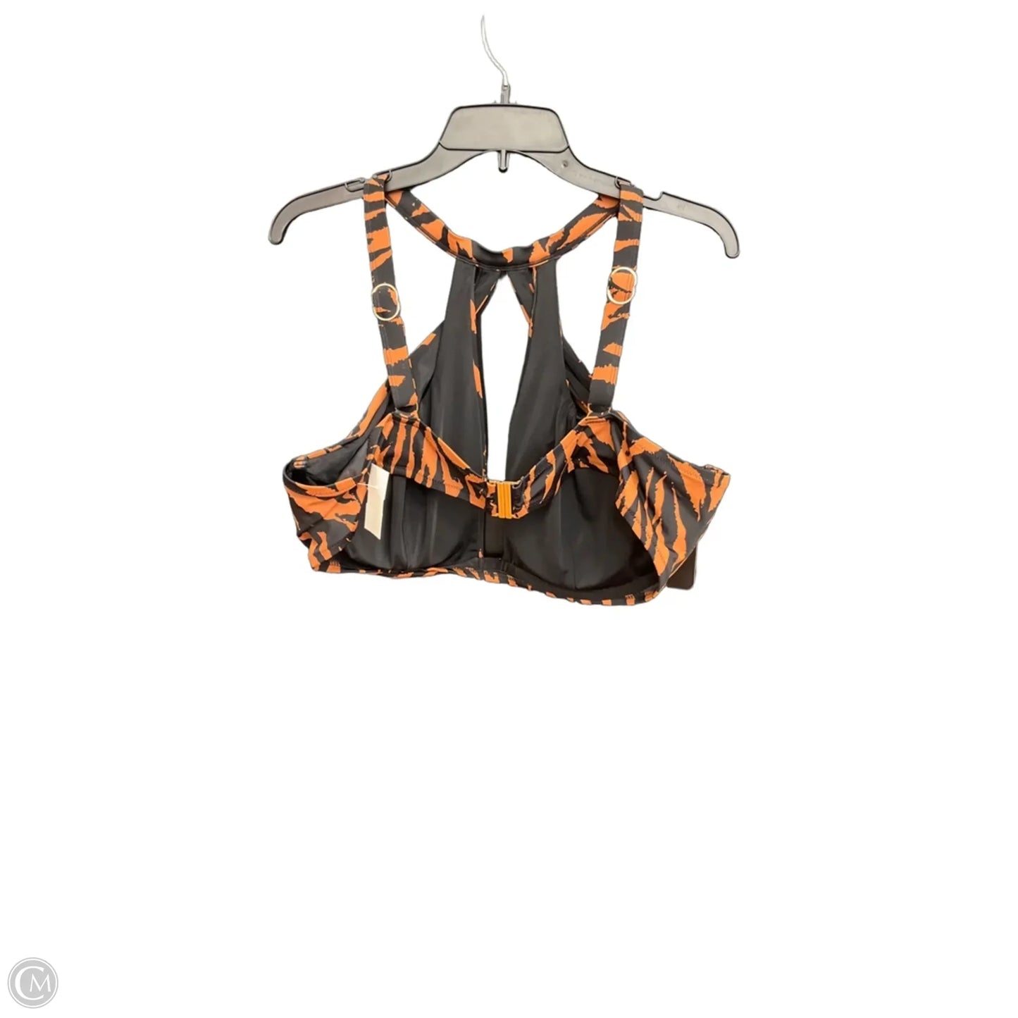 Swimsuit Top By Clothes Mentor In Animal Print, Size: Xl