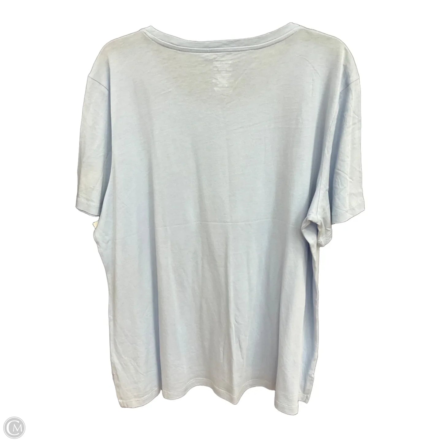 Top Short Sleeve By Members Mark In Blue, Size: Xxl