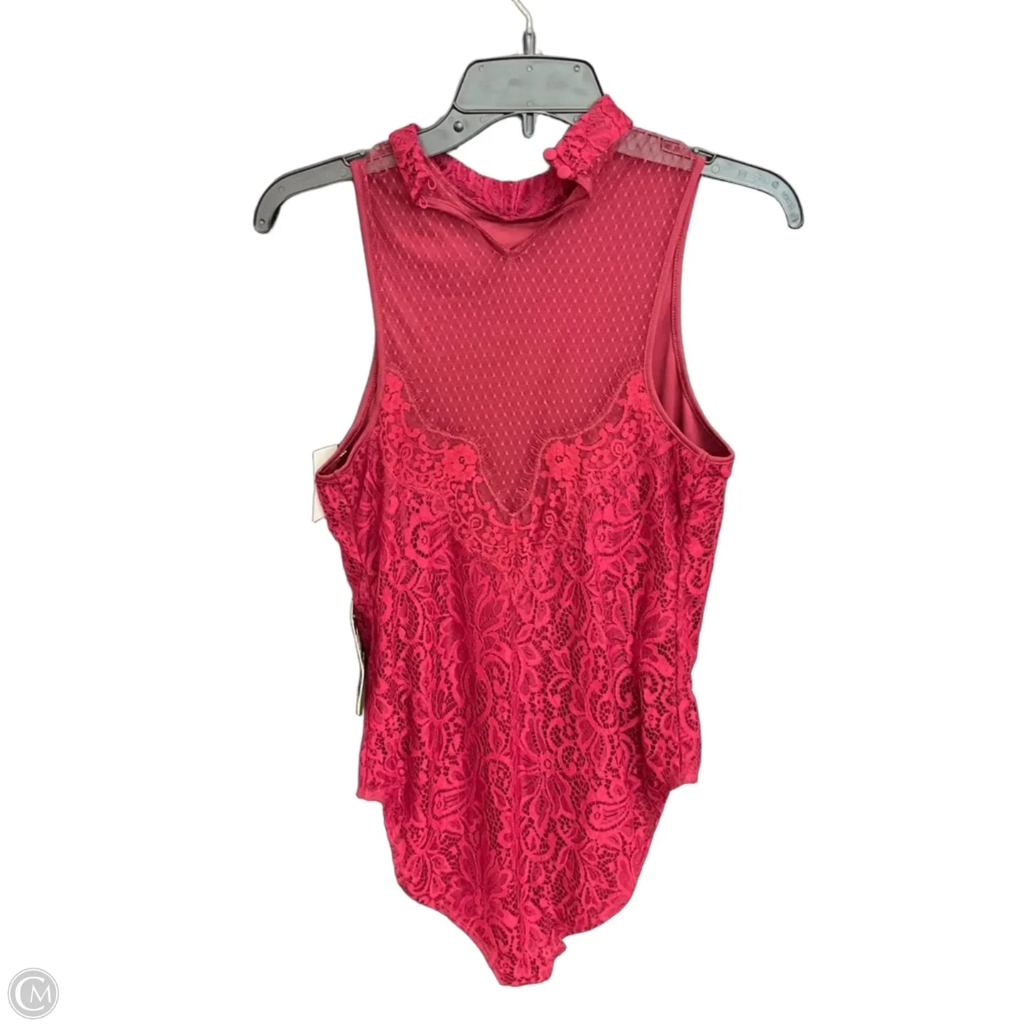 Top Sleeveless By Express In Red, Size: S