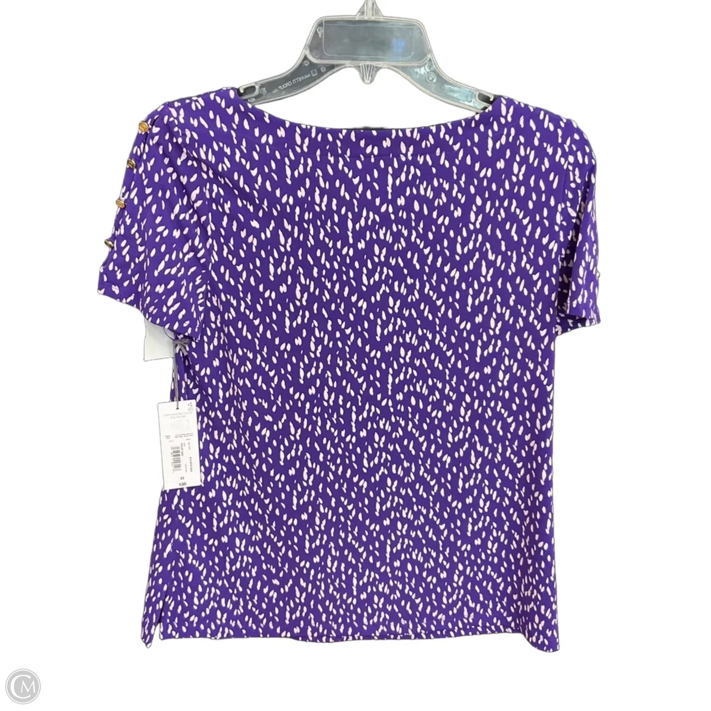 Top Sleeveless By Liz Claiborne In Purple, Size: Xs