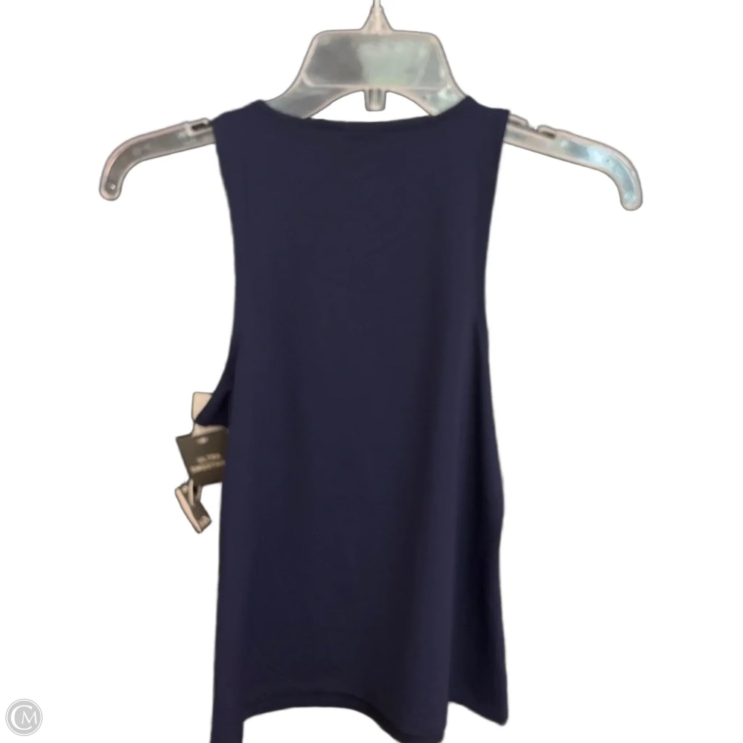 Top Sleeveless By Worthington In Navy, Size: S