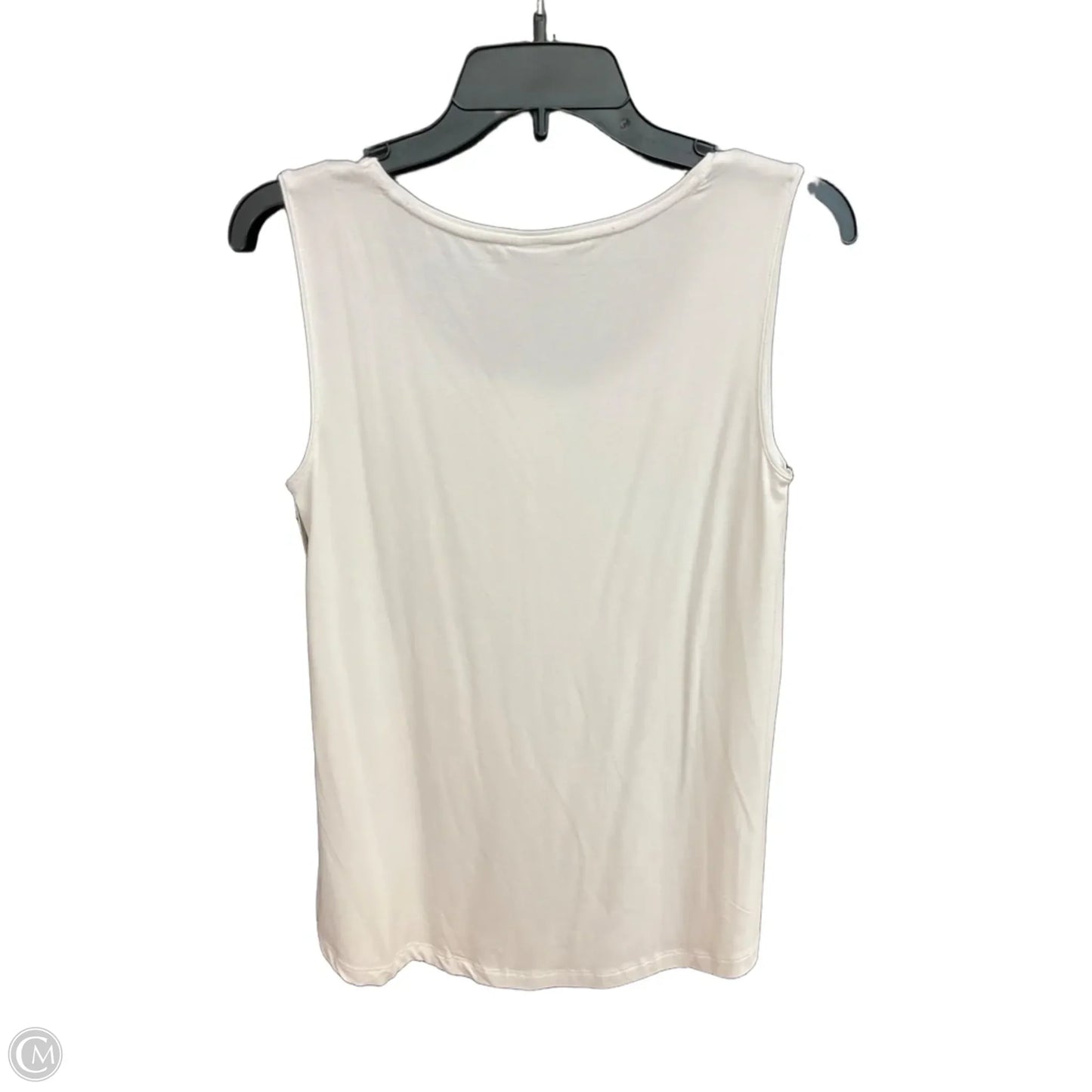 Top Sleeveless By Jm Collections In White, Size: S