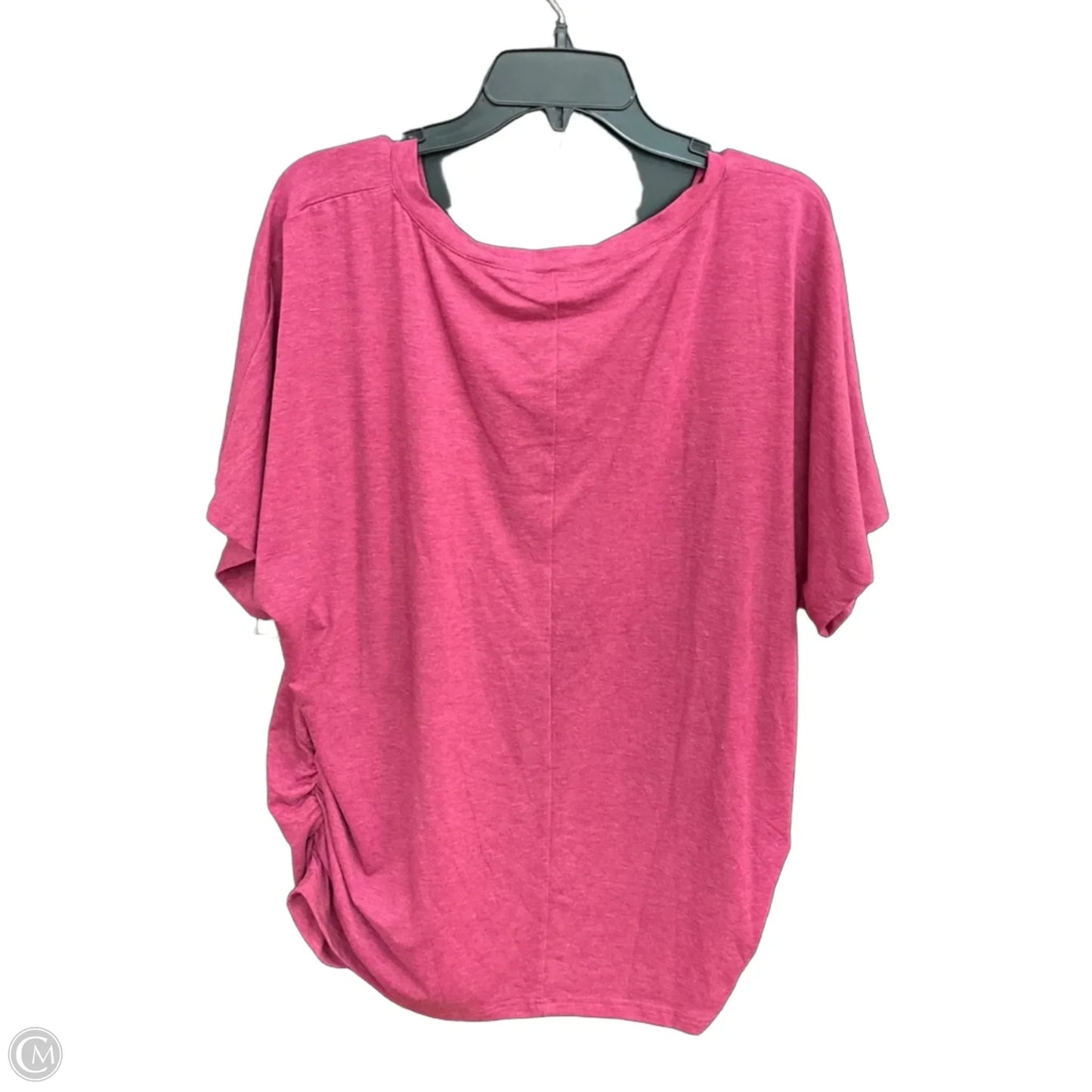 Top Short Sleeve By Clothes Mentor In Pink, Size: 2x