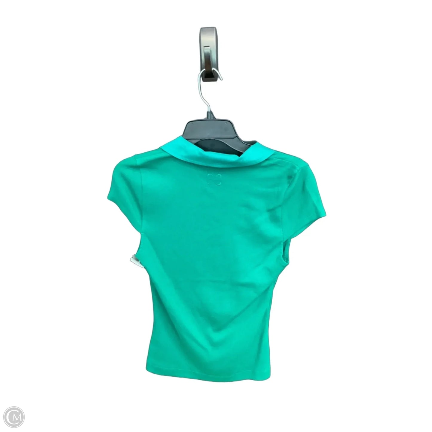 Top Short Sleeve By Maeve In Green, Size: M