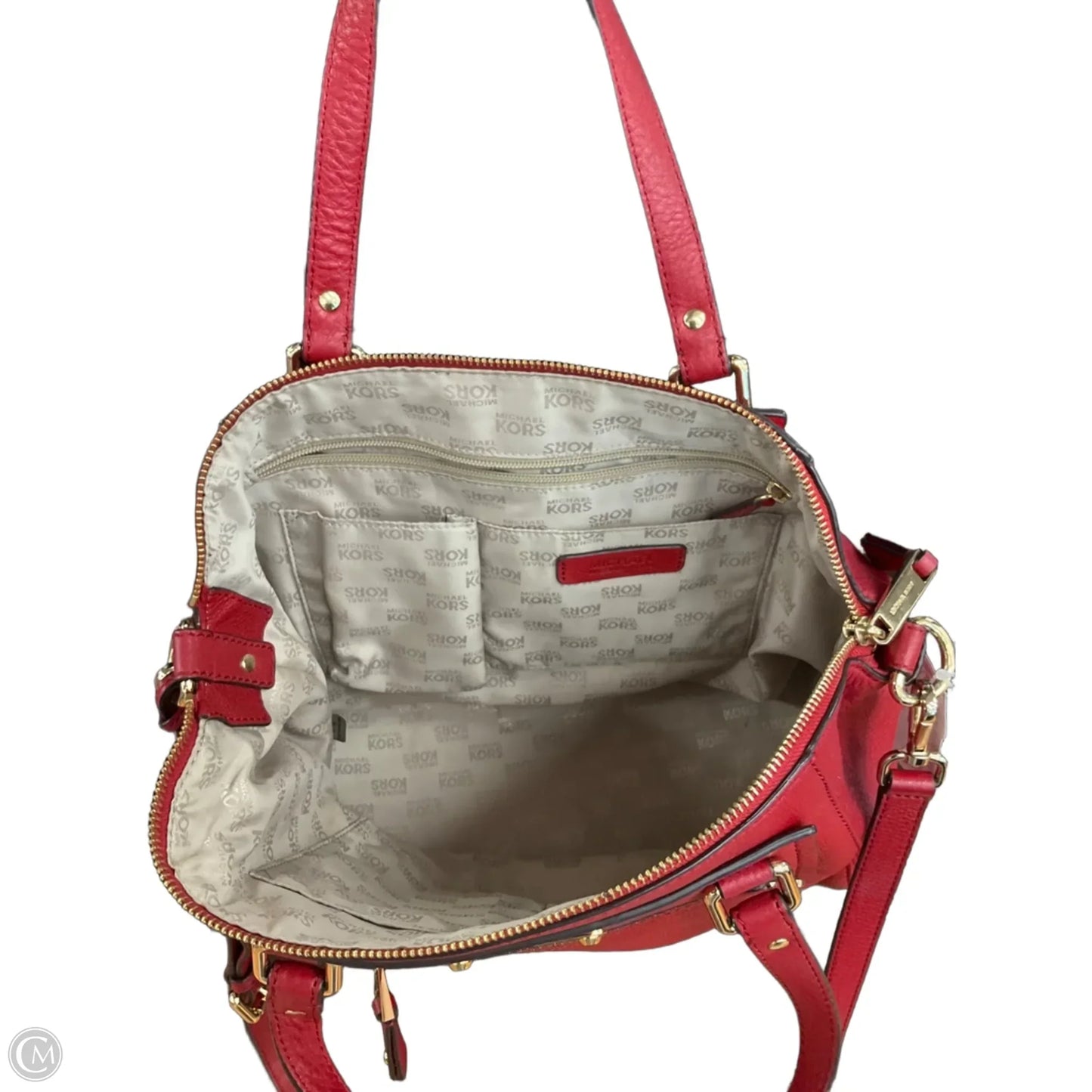 Crossbody Designer By Michael Kors, Size: Large