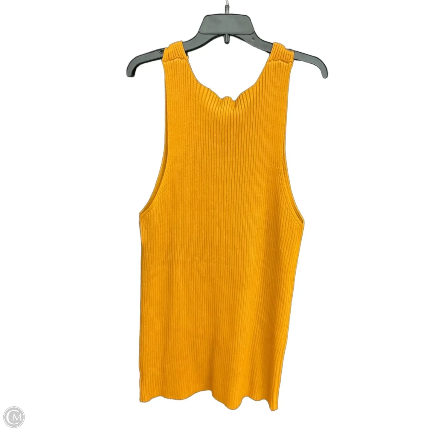 Dress Casual Midi By Clothes Mentor In Yellow, Size: M