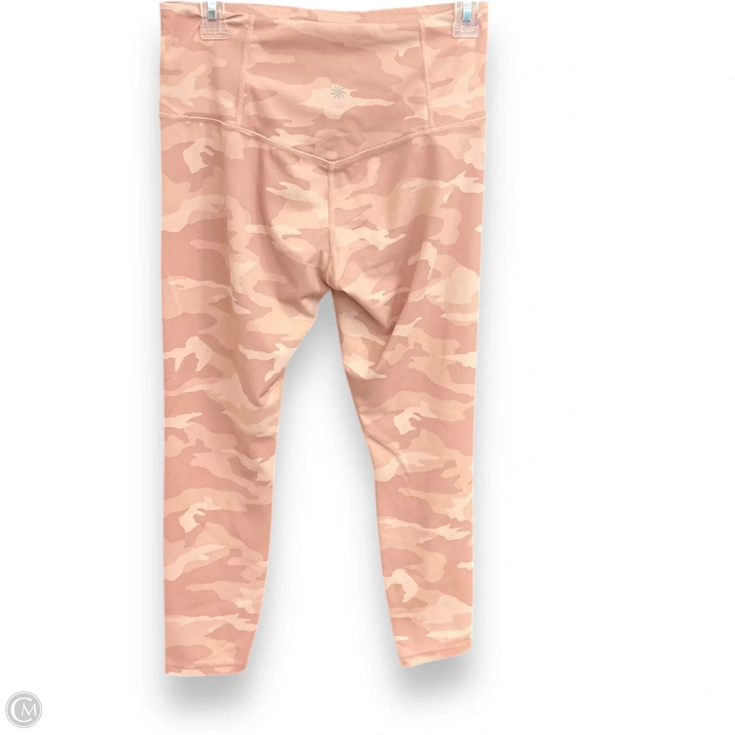 Athletic Leggings By Athleta In Pink, Size: M