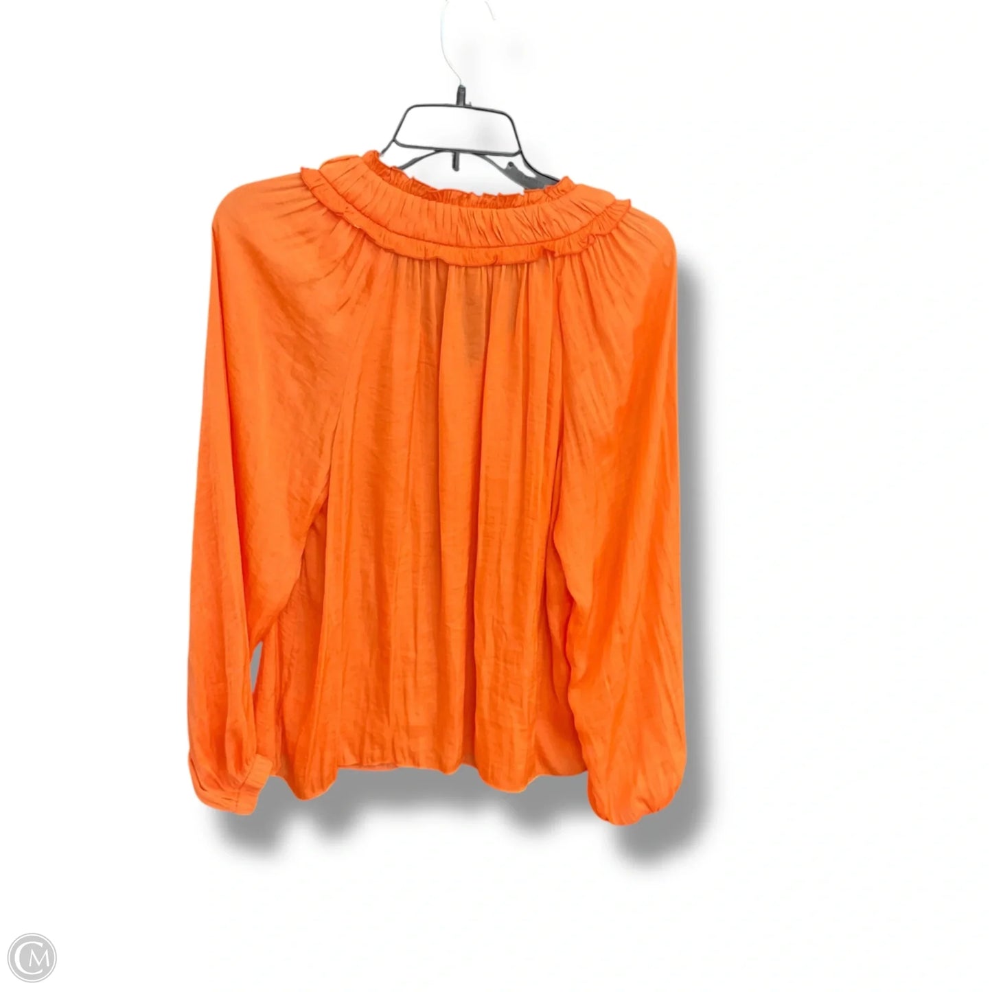 Top Long Sleeve By Joie In Orange, Size: S
