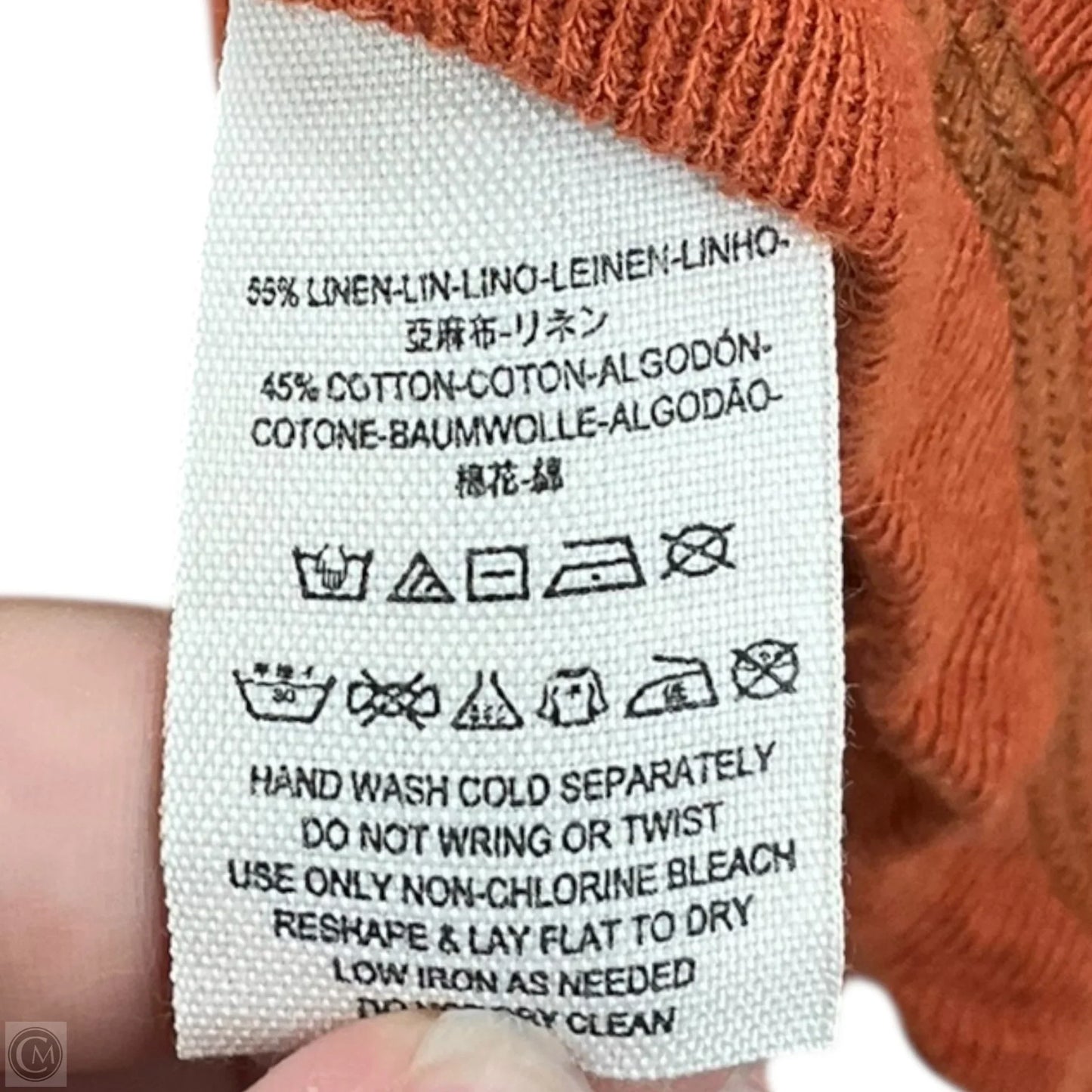 Top Sleeveless By We The Free In Orange, Size: M