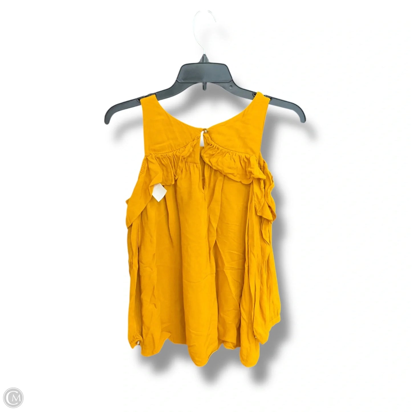 Top Long Sleeve By Maeve In Yellow, Size: S