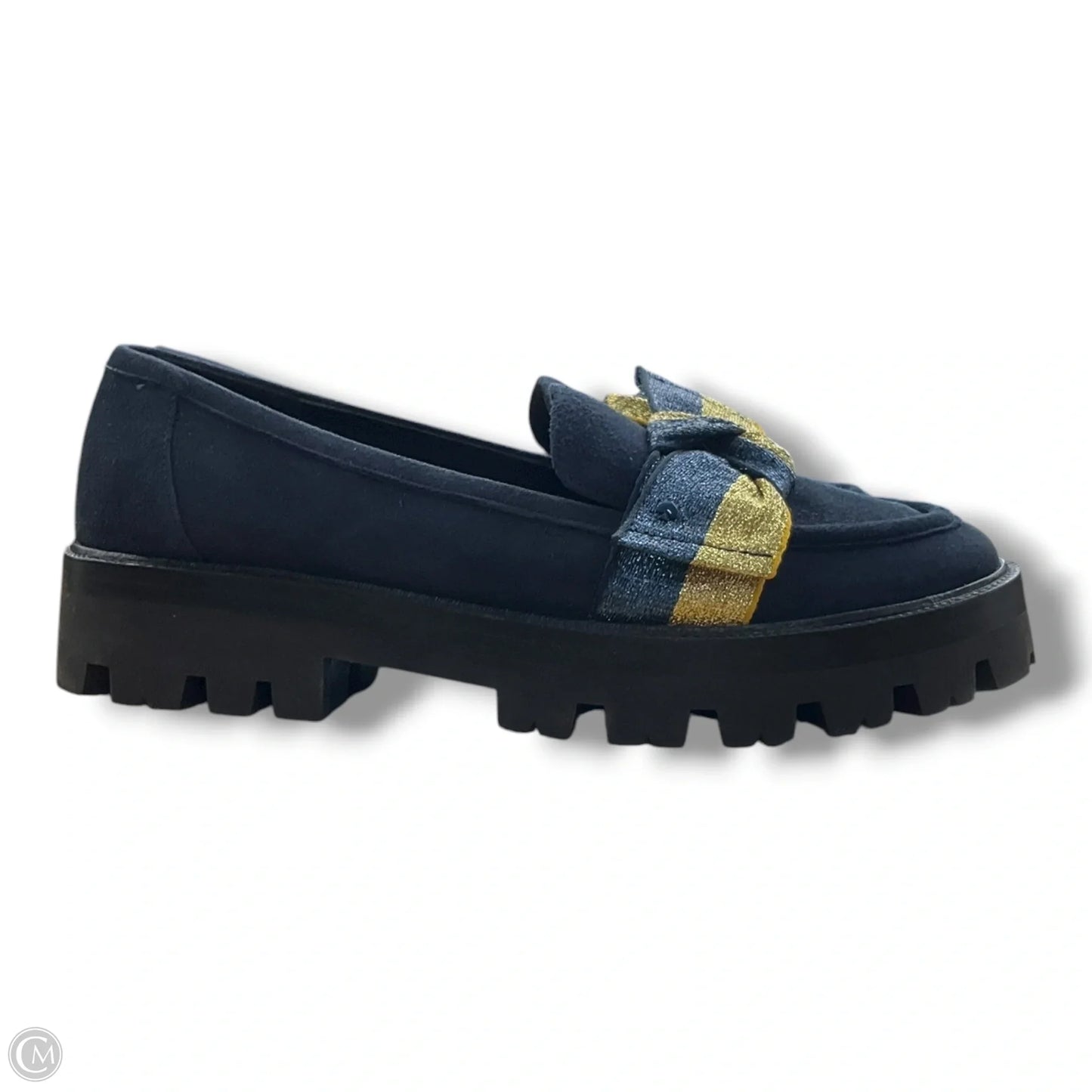 Shoes Designer By Kate Spade In Navy, Size: 8