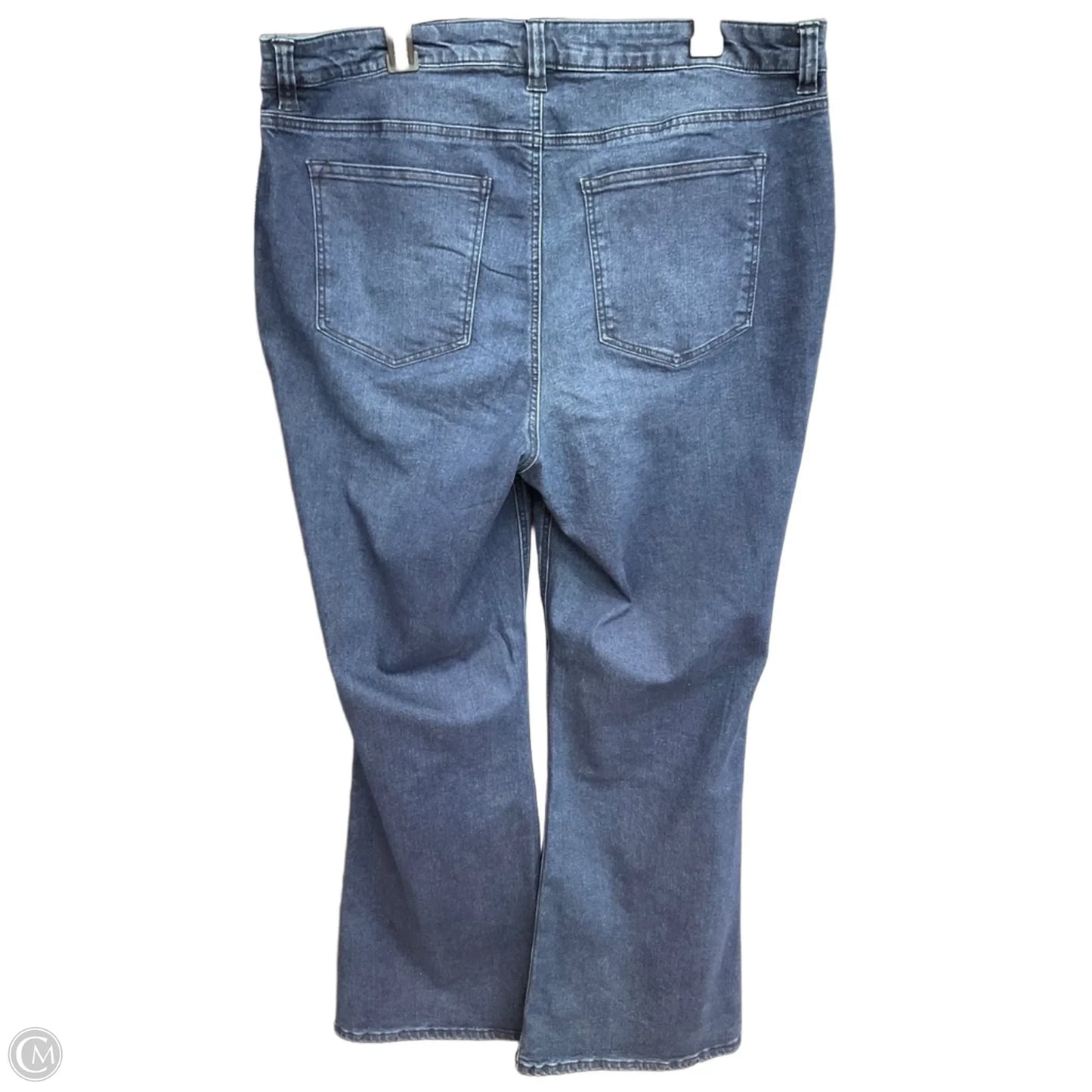 Skirt Maxi By Clothes Mentor In Blue Denim, Size: 20