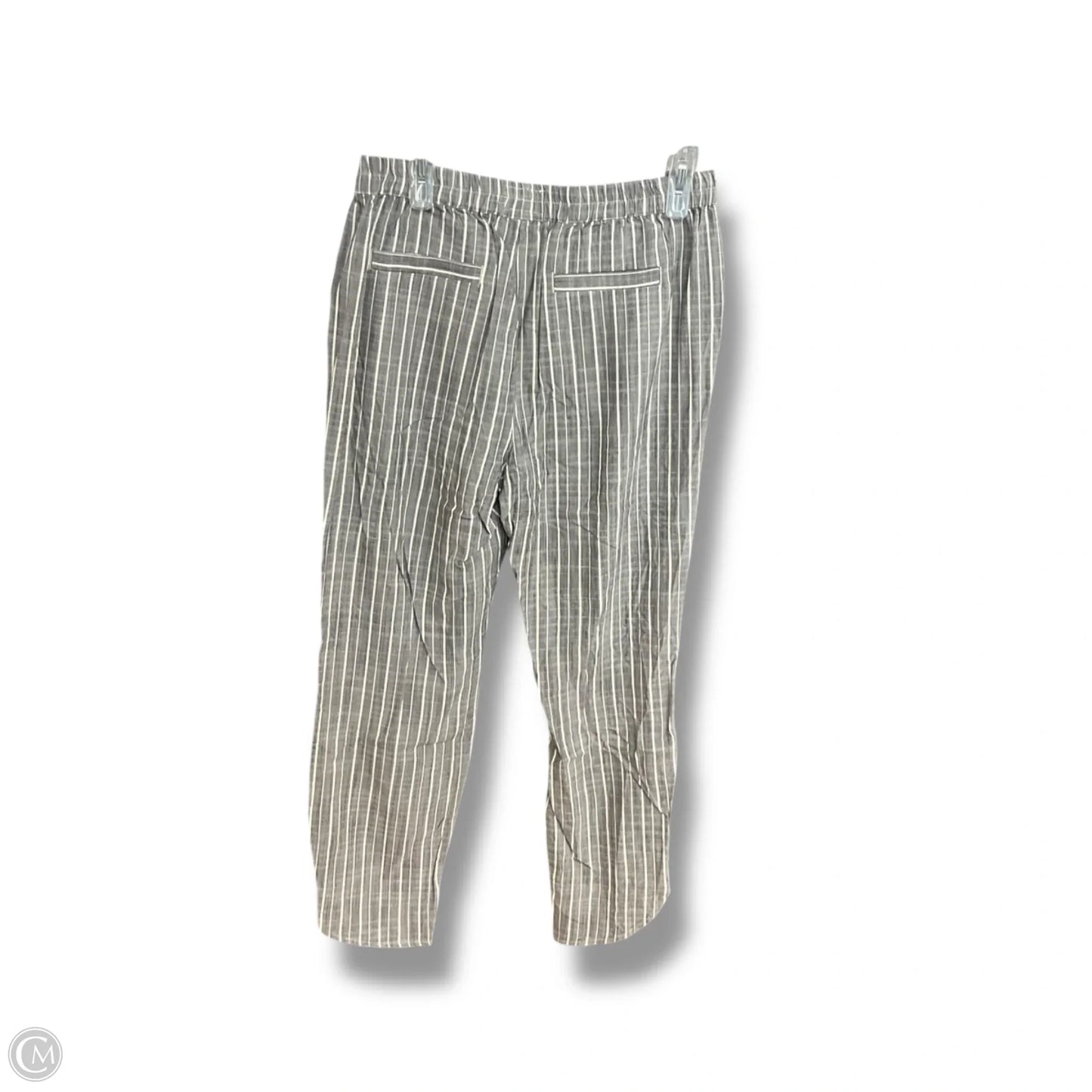 Pants Wide Leg By Marine Layer In Striped Pattern, Size: M