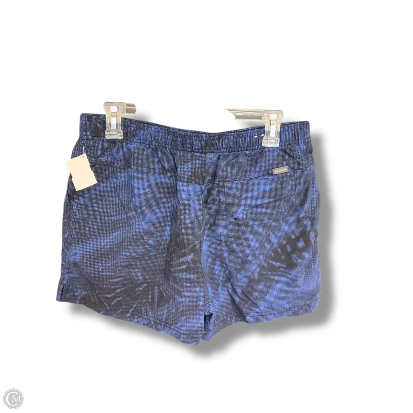 Athletic Shorts By Columbia In Black & Blue, Size: M