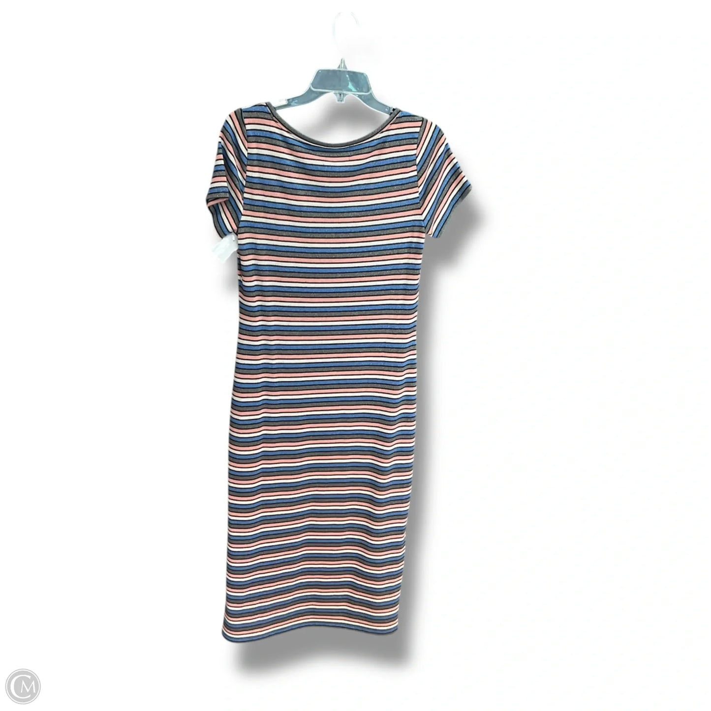 Dress Casual Maxi By Loft In Striped Pattern, Size: S