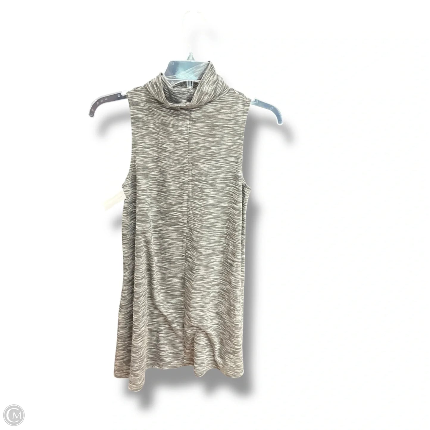 Top Sleeveless By Anthropologie In Grey, Size: S