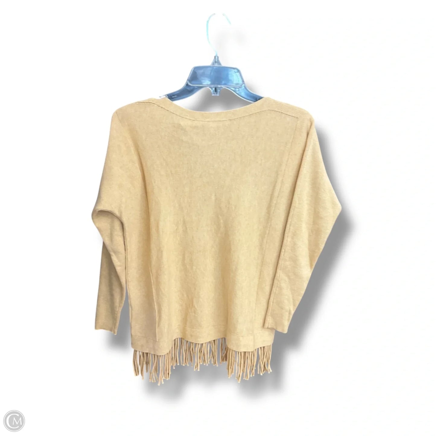Top Long Sleeve Designer By Lilly Pulitzer In Tan, Size: Xxs