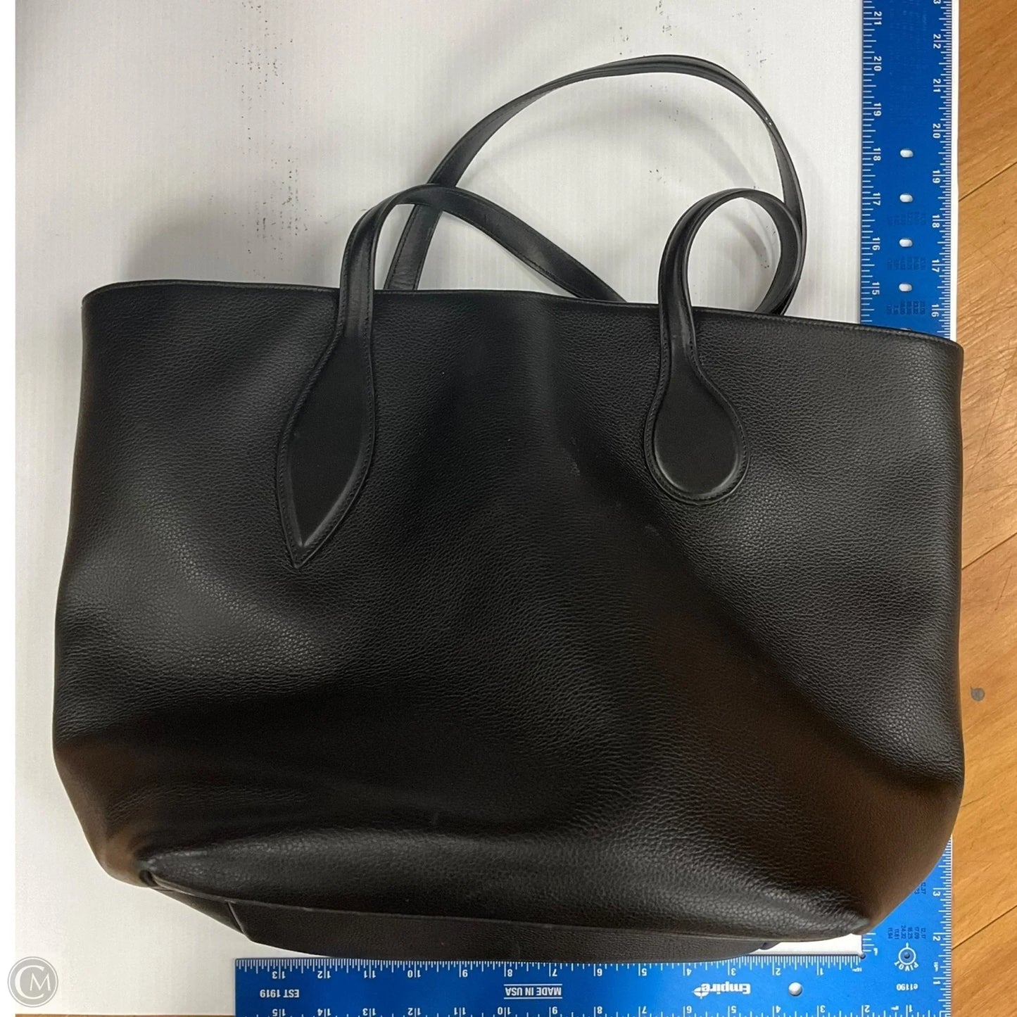 Tote Leather By Cma, Size: Large