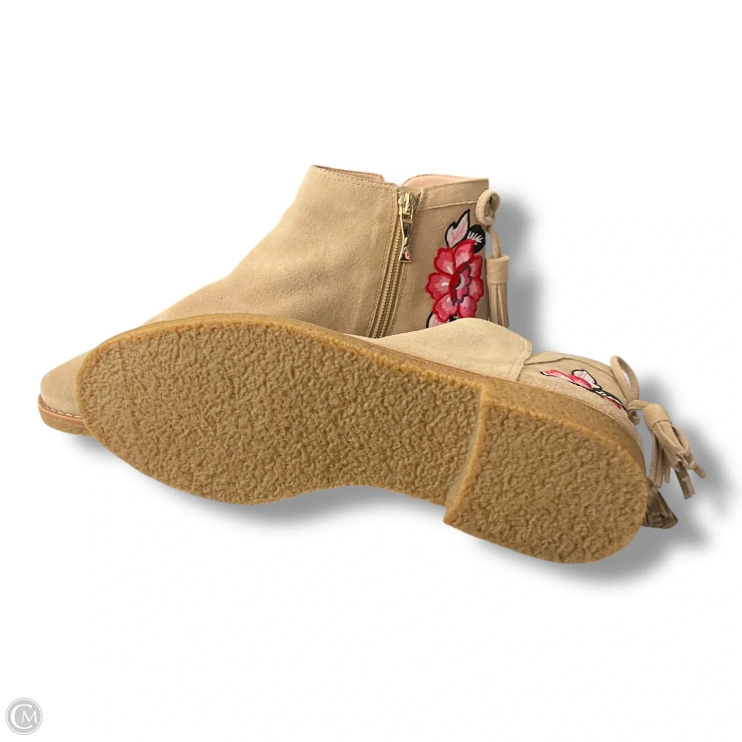 Boots Designer By Kate Spade In Tan, Size: 8.5