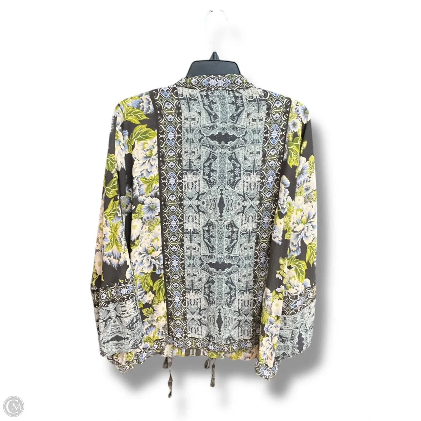 Cardigan By Free People In Floral Print, Size: M