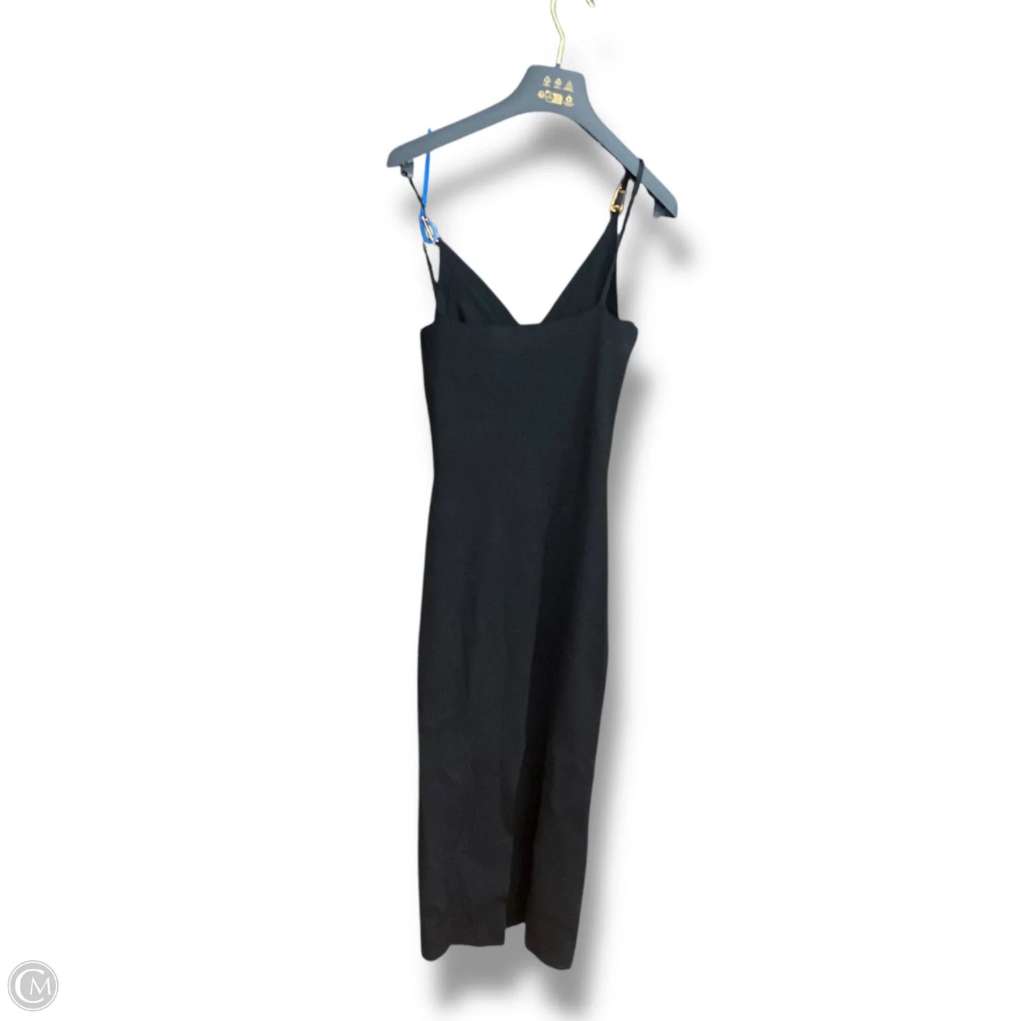 Dress Luxury Designer By Versace In Black, Size: M