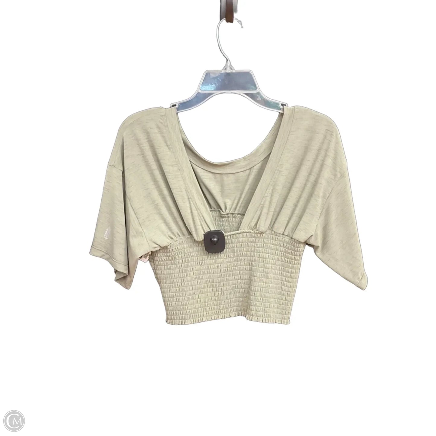 Top Short Sleeve By Free People In Green, Size: Xs