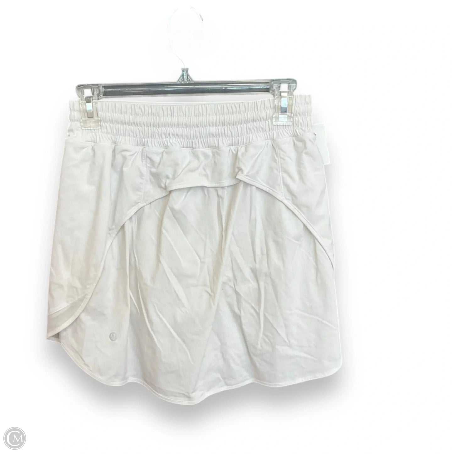 Athletic Shorts By Lululemon In White, Size: S