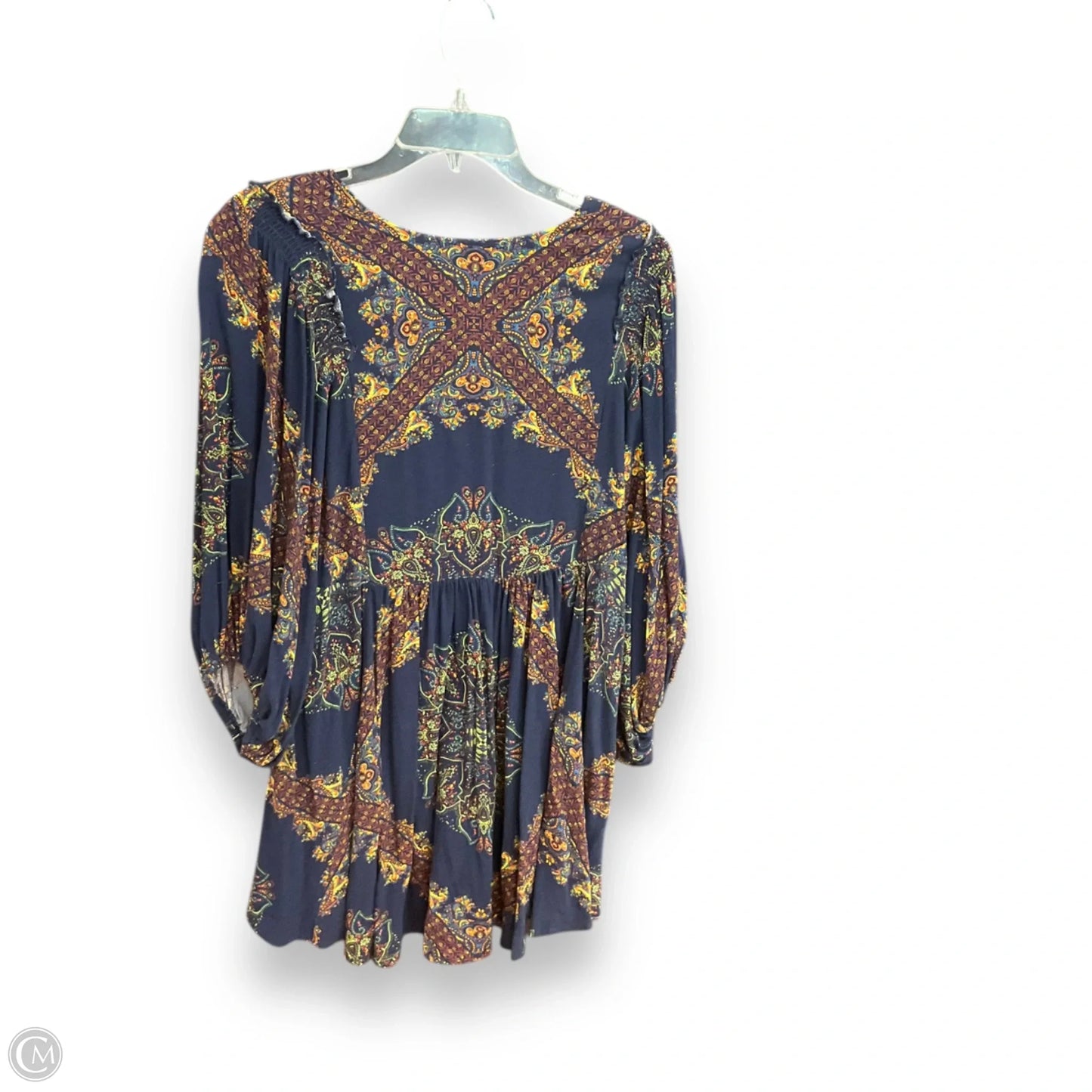 Tunic Short Sleeve By Free People In Multi-colored, Size: M