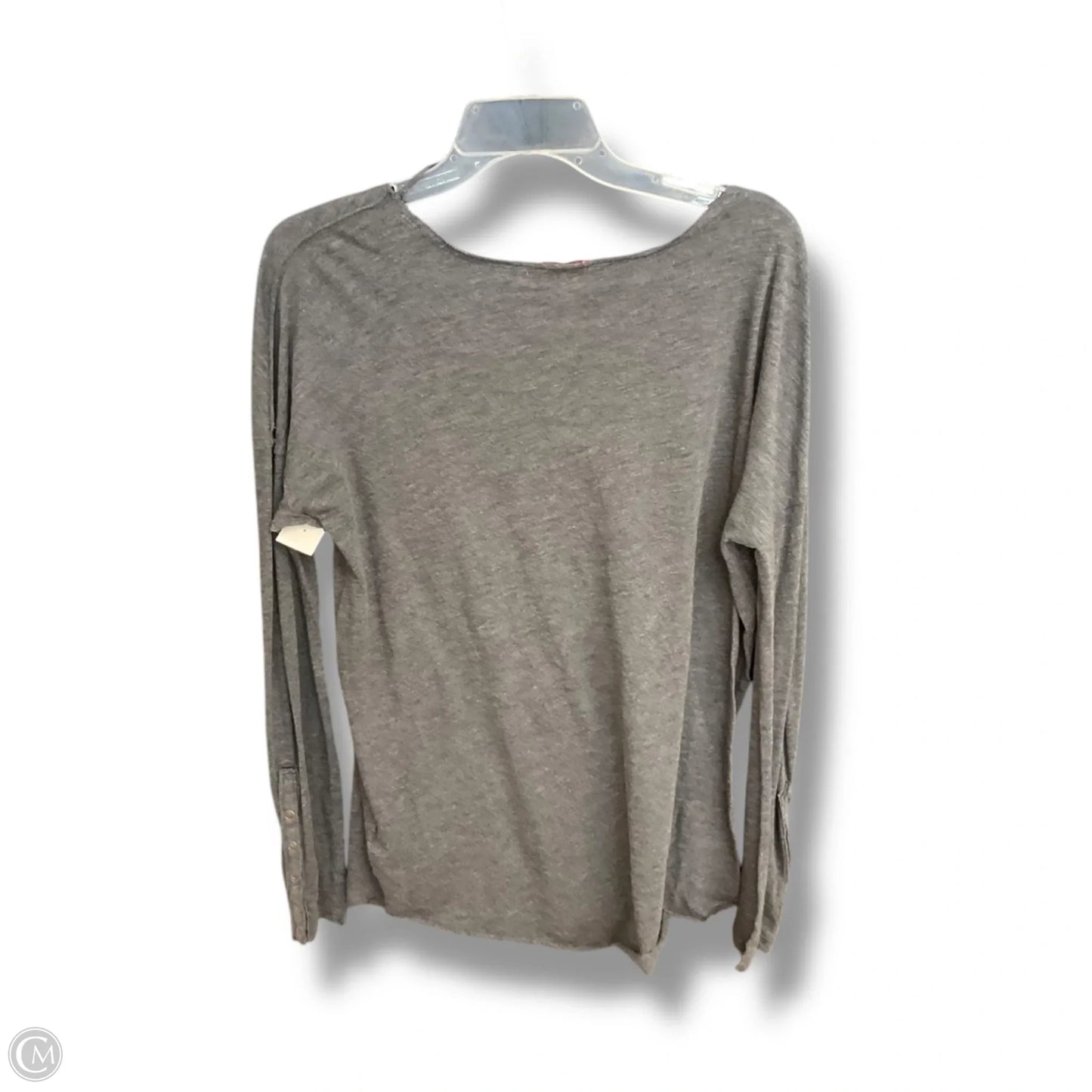 Top Long Sleeve By Free People In Grey, Size: S