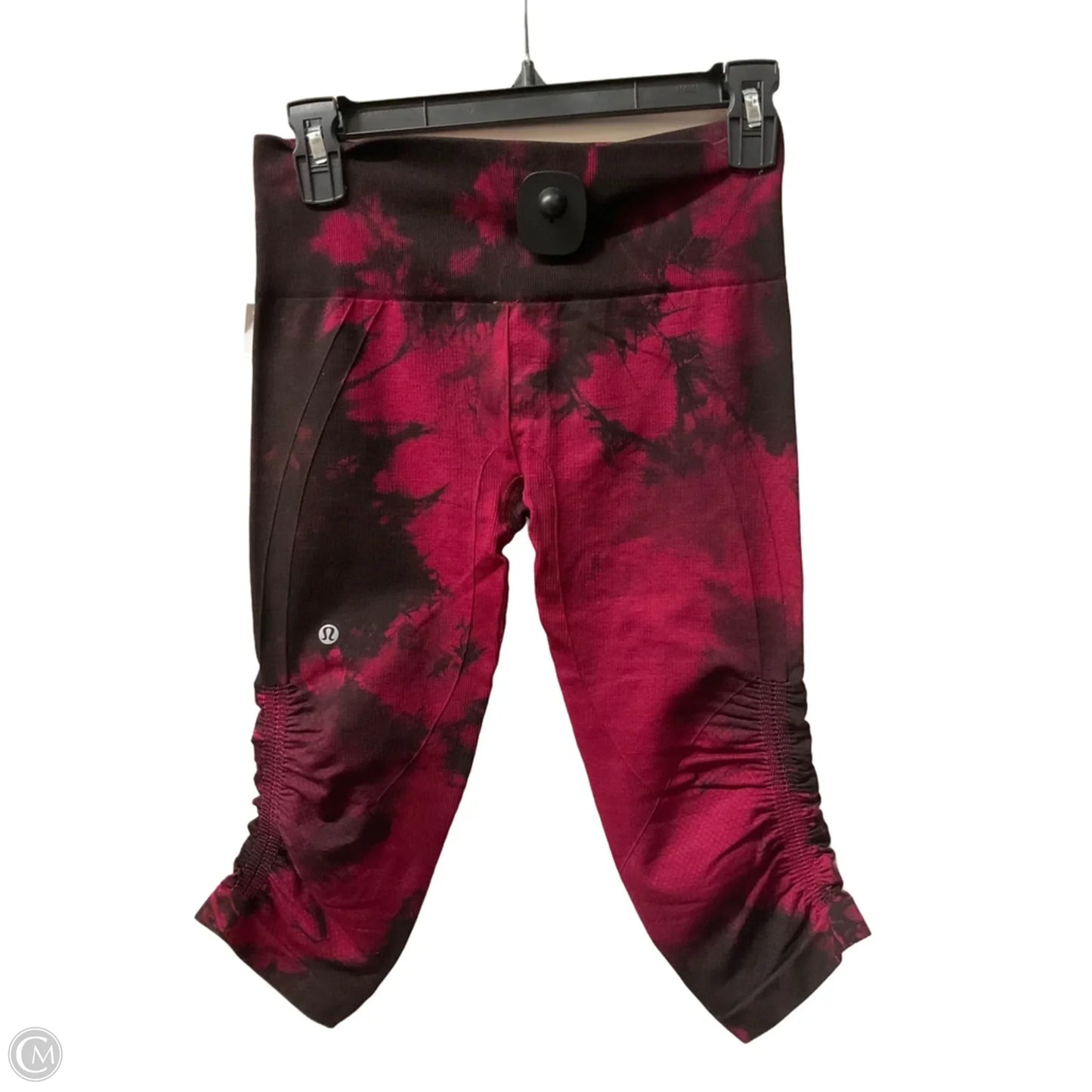 Athletic Shorts By Lululemon In Tie Dye Print, Size: 6