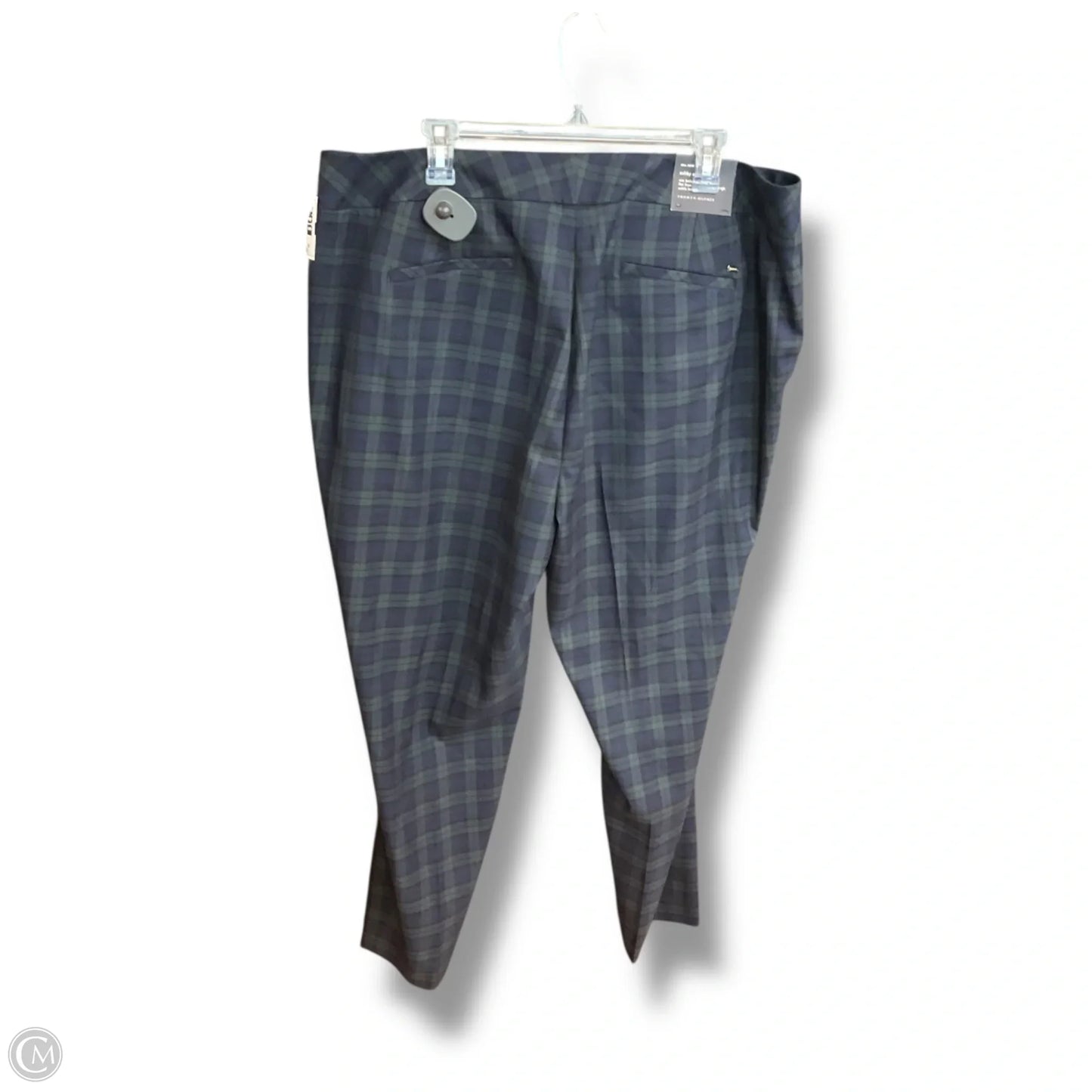Pants Dress By Tommy Hilfiger In Plaid Pattern, Size: 16
