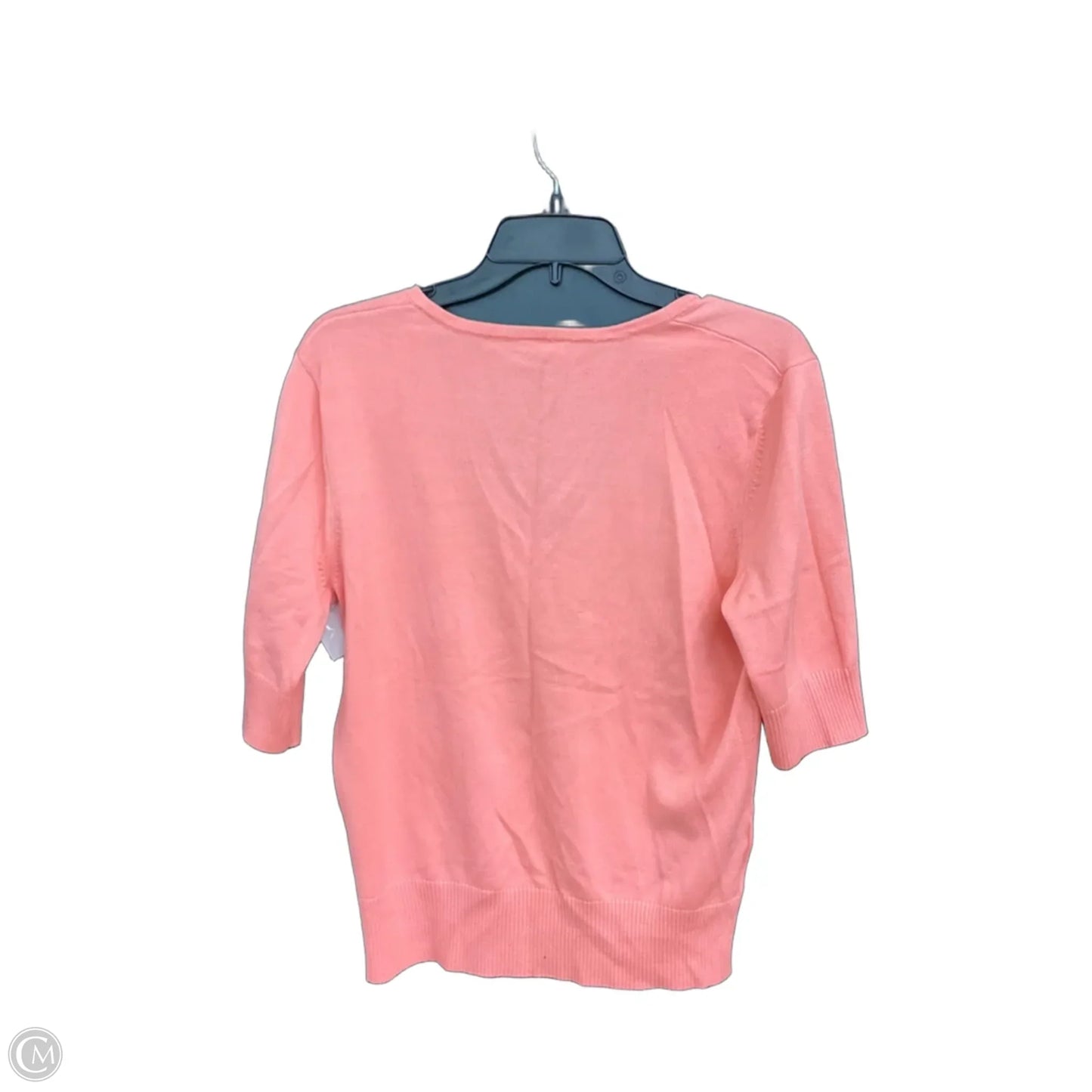 Cardigan By Ann Taylor In Pink, Size: L