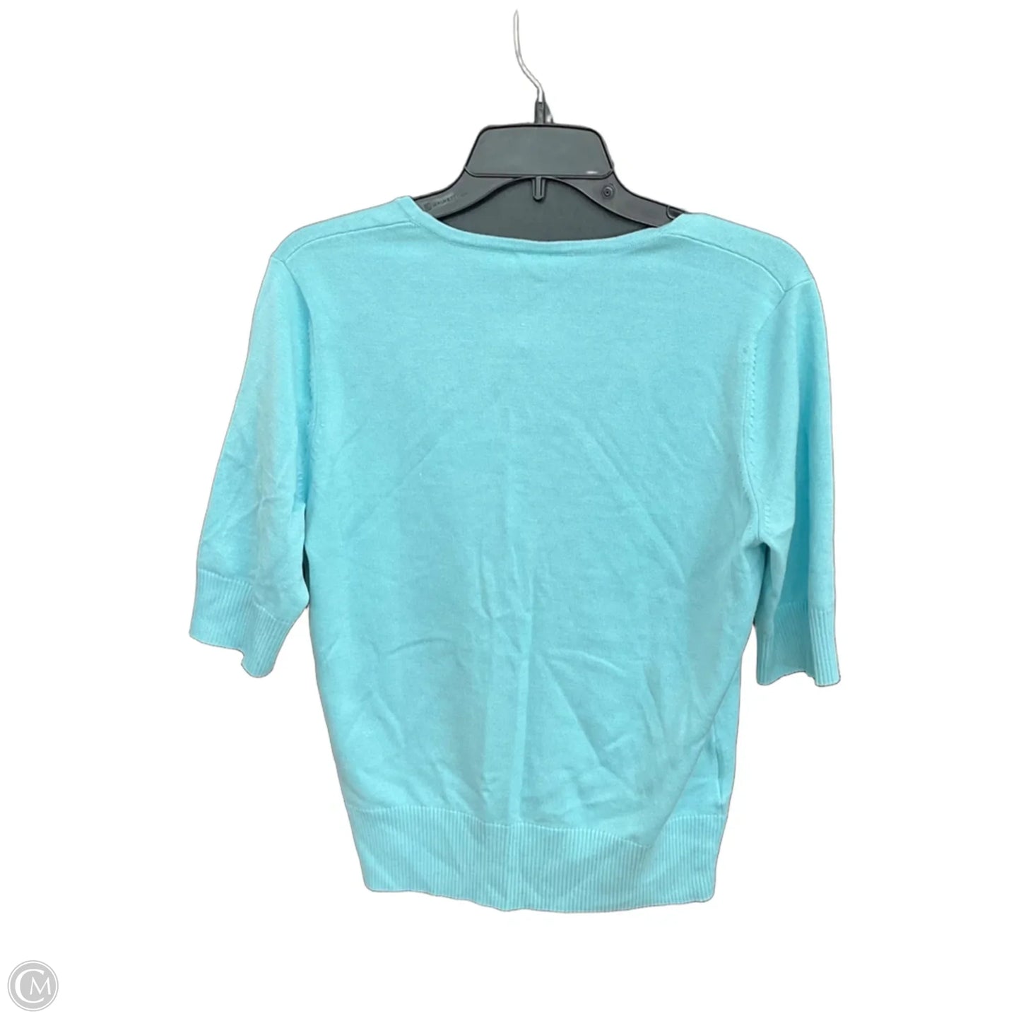 Cardigan By Ann Taylor In Blue, Size: L