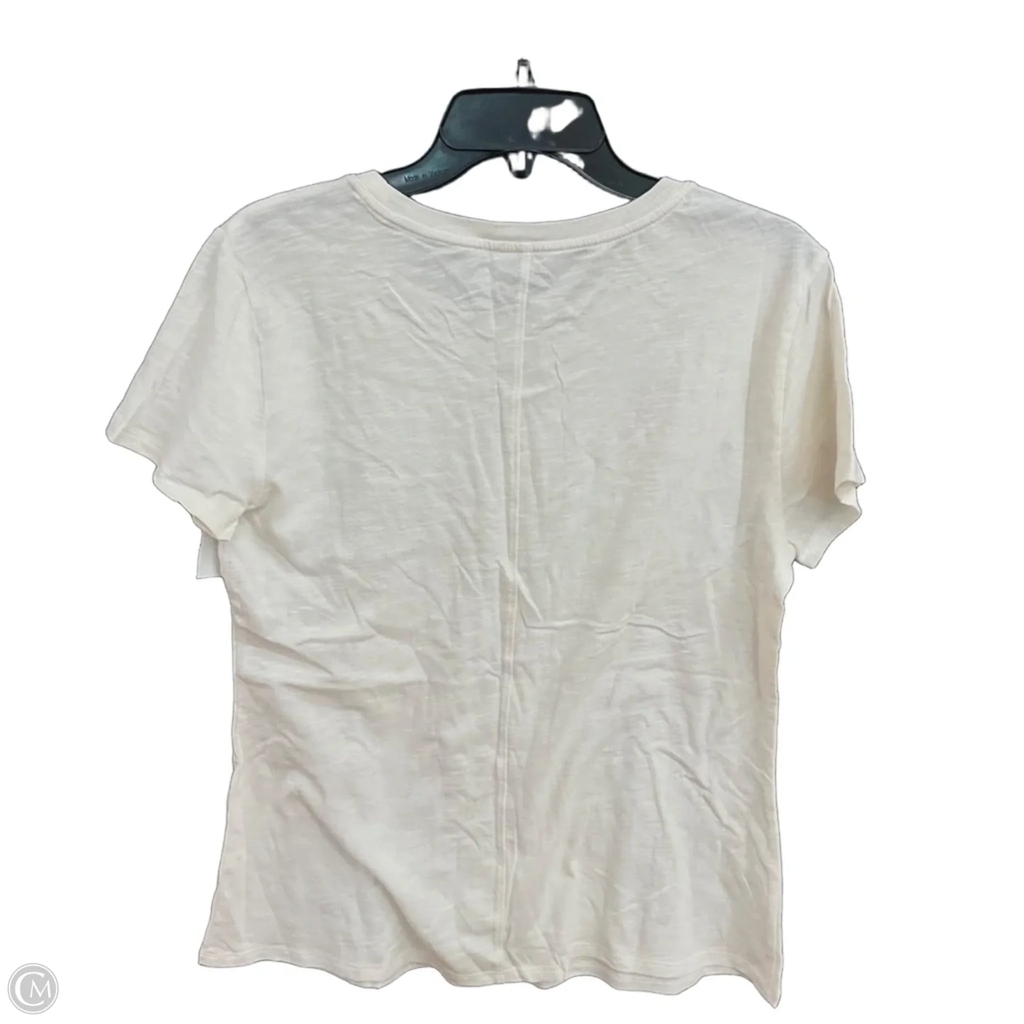 Top Short Sleeve By Lc Lauren Conrad In White, Size: L