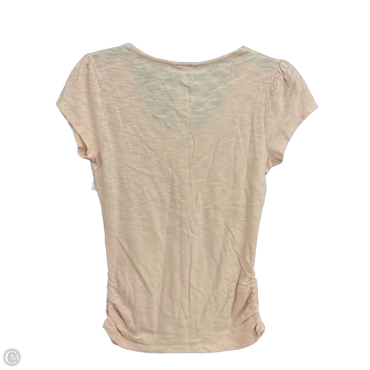 Top Short Sleeve By Inc In Pink, Size: L