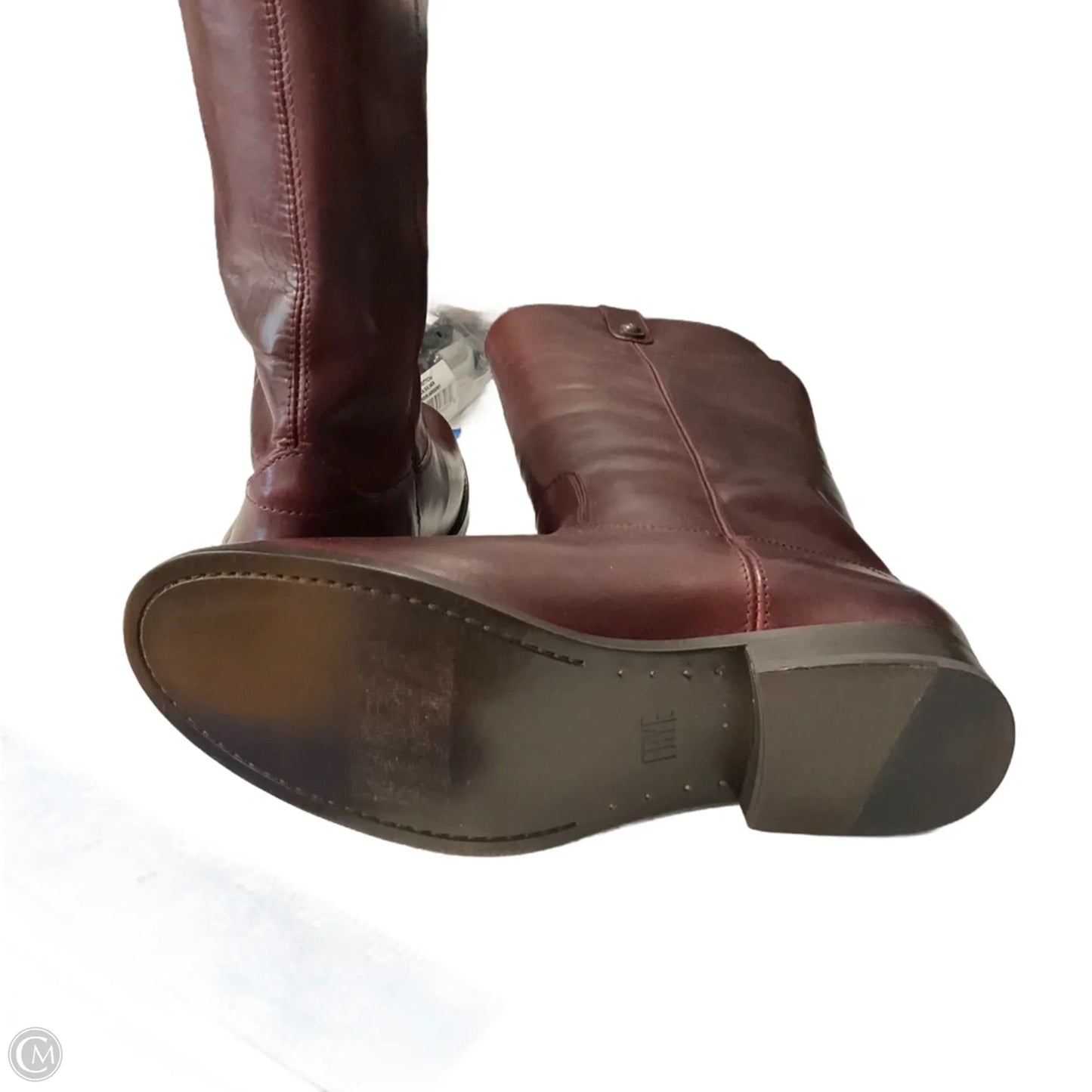 Boots Designer By Frye In Red, Size: 9