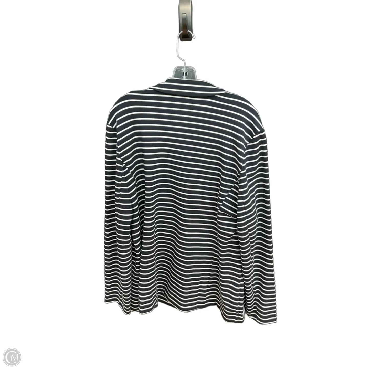 Blazer By J. Jill In Striped Pattern, Size: Xl