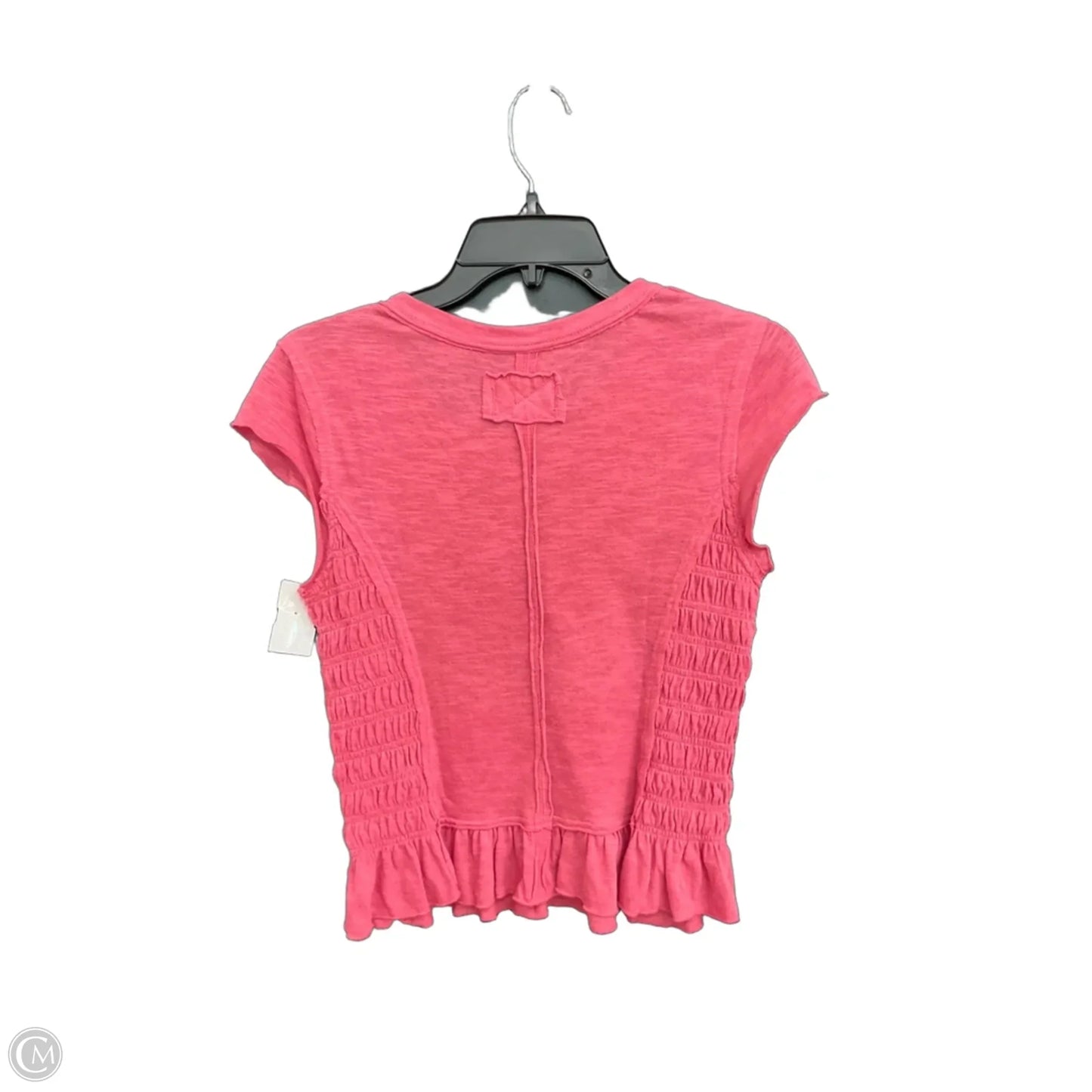 Top Short Sleeve By We The Free In Pink, Size: M