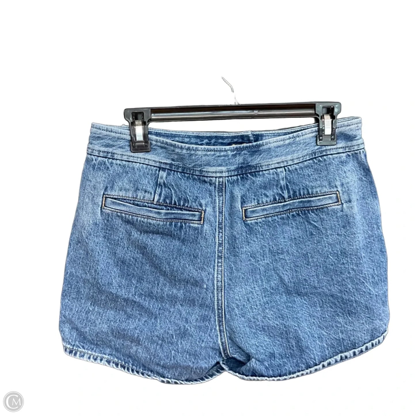 Skort By Madewell In Blue Denim, Size: 4