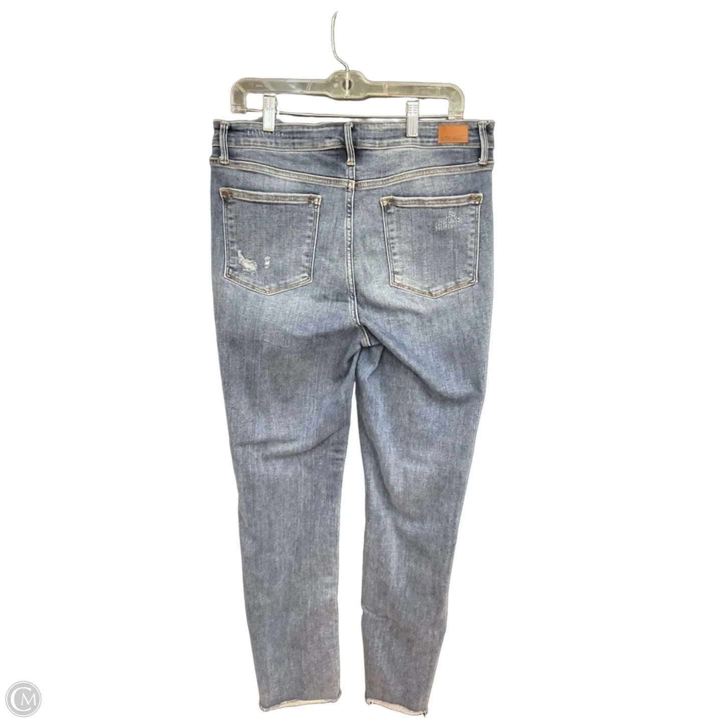 Jeans Straight By Judy Blue In Blue Denim, Size: 14