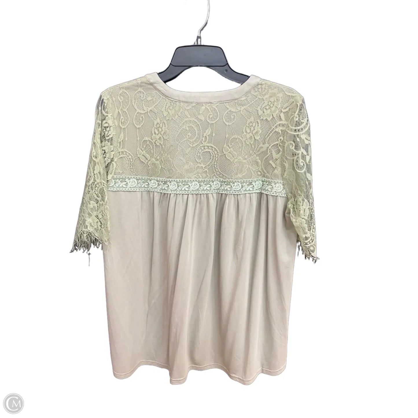 Top Short Sleeve By 143 Story In Green, Size: L