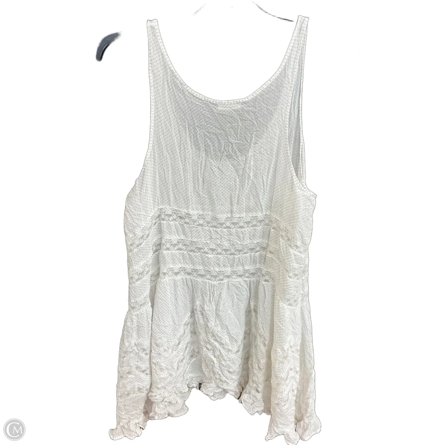 Top Sleeveless By Free People In White, Size: S