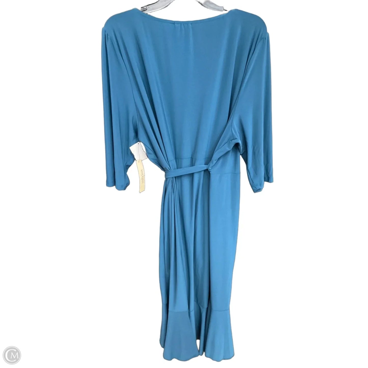 Cardigan By Clothes Mentor In Teal, Size: 3x