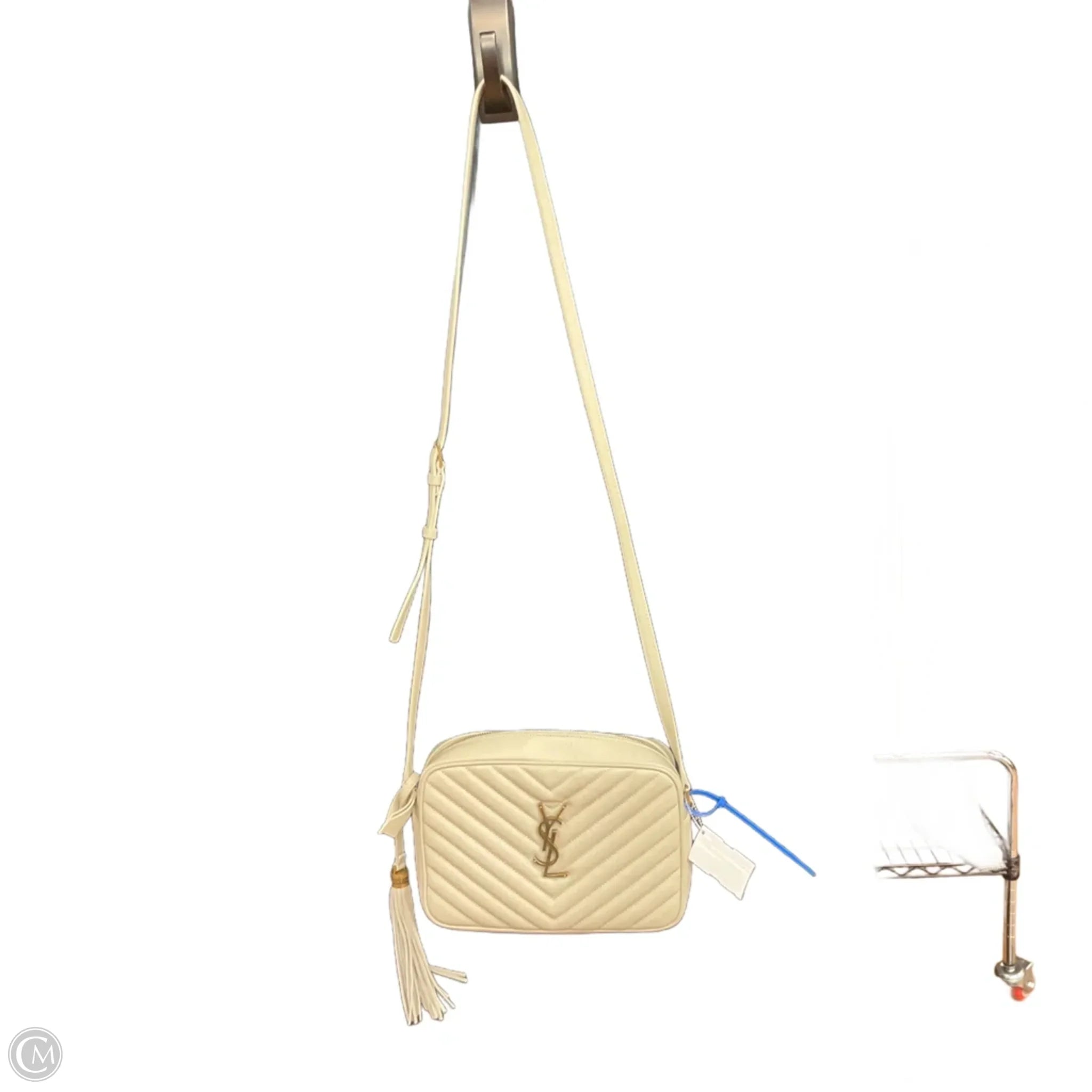 Crossbody Leather By Clothes Mentor, Size: Medium