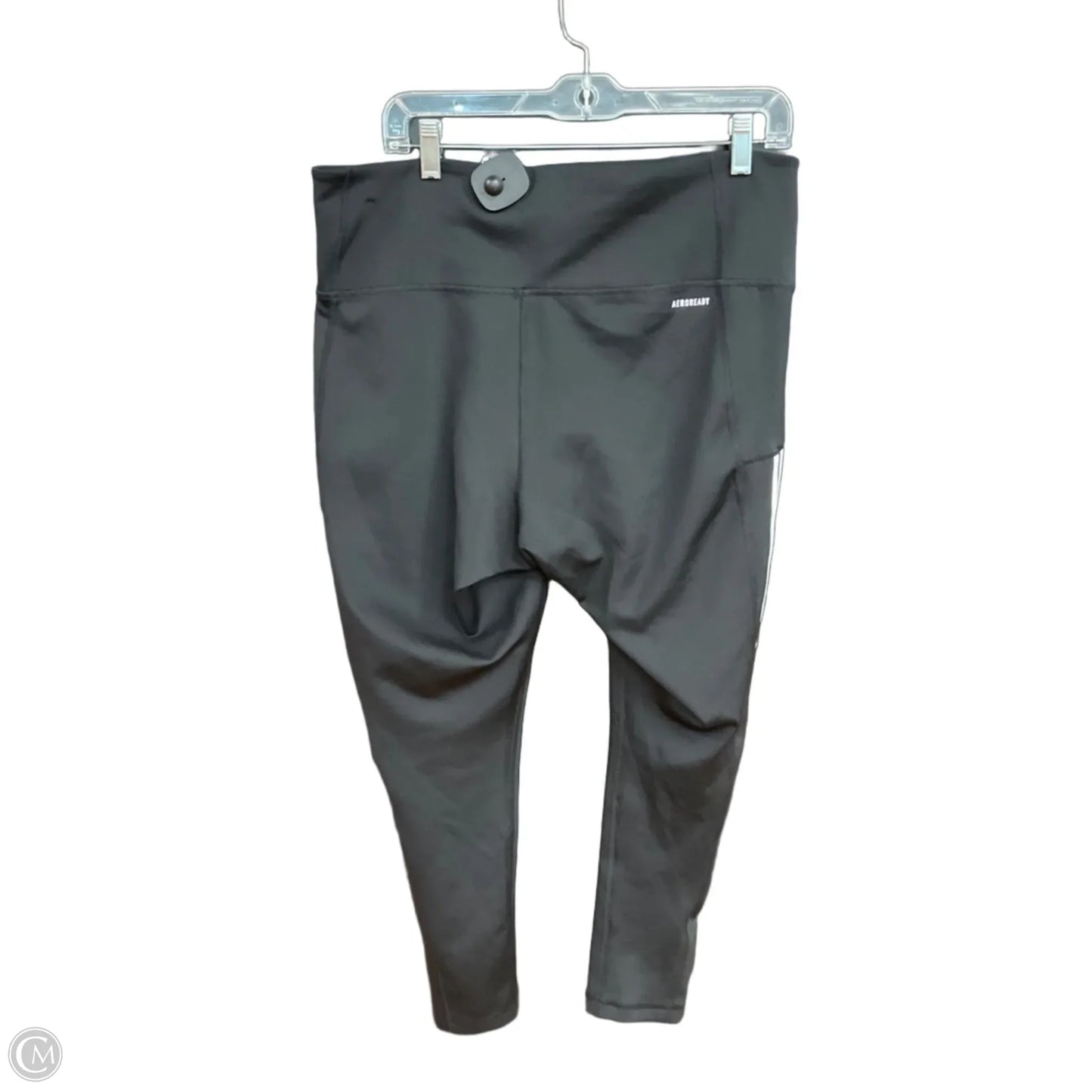 Athletic Leggings By Adidas In Black, Size: 2x